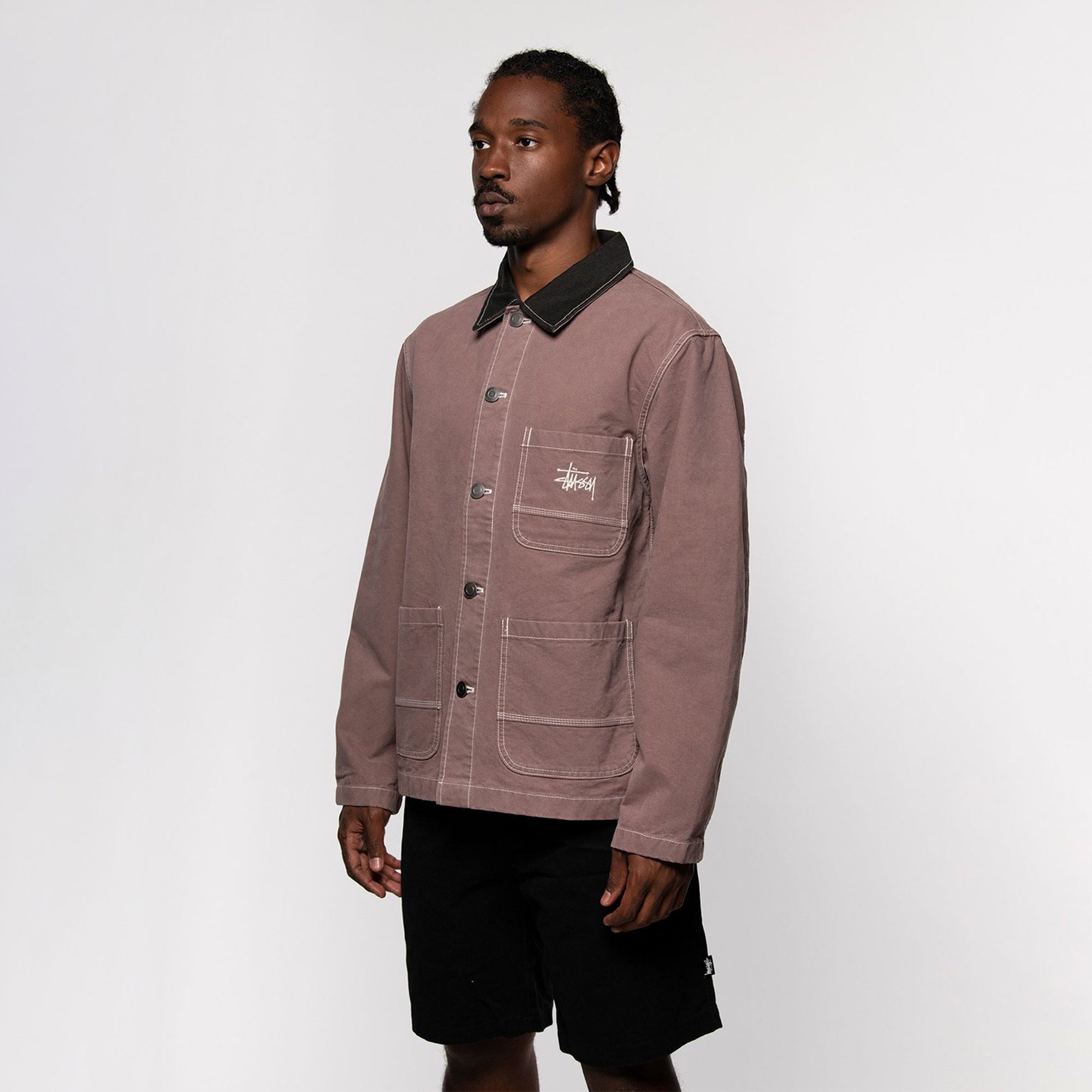 Оригінальна Mens Brushed Moleskin Chore Jacket Stussy – детальний вид