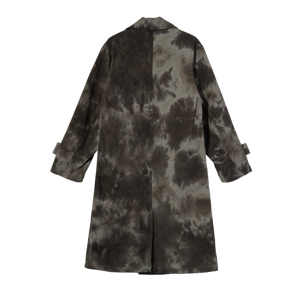 Dyed Trench Coat Stussy оригінал – Купити в Україні – вид ззаду