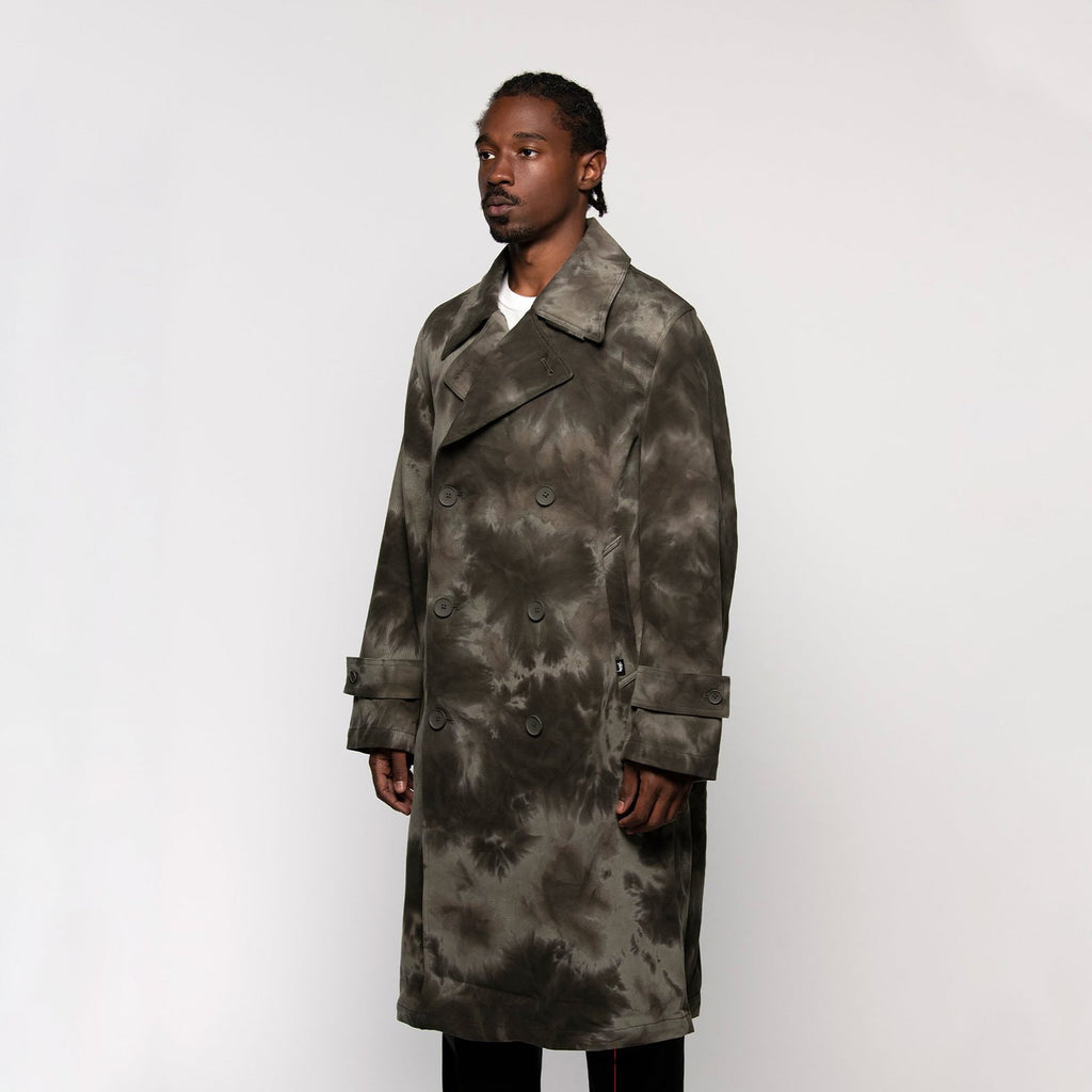 Dyed Trench Coat Stussy оригінал – Купити в Україні – детальний вид