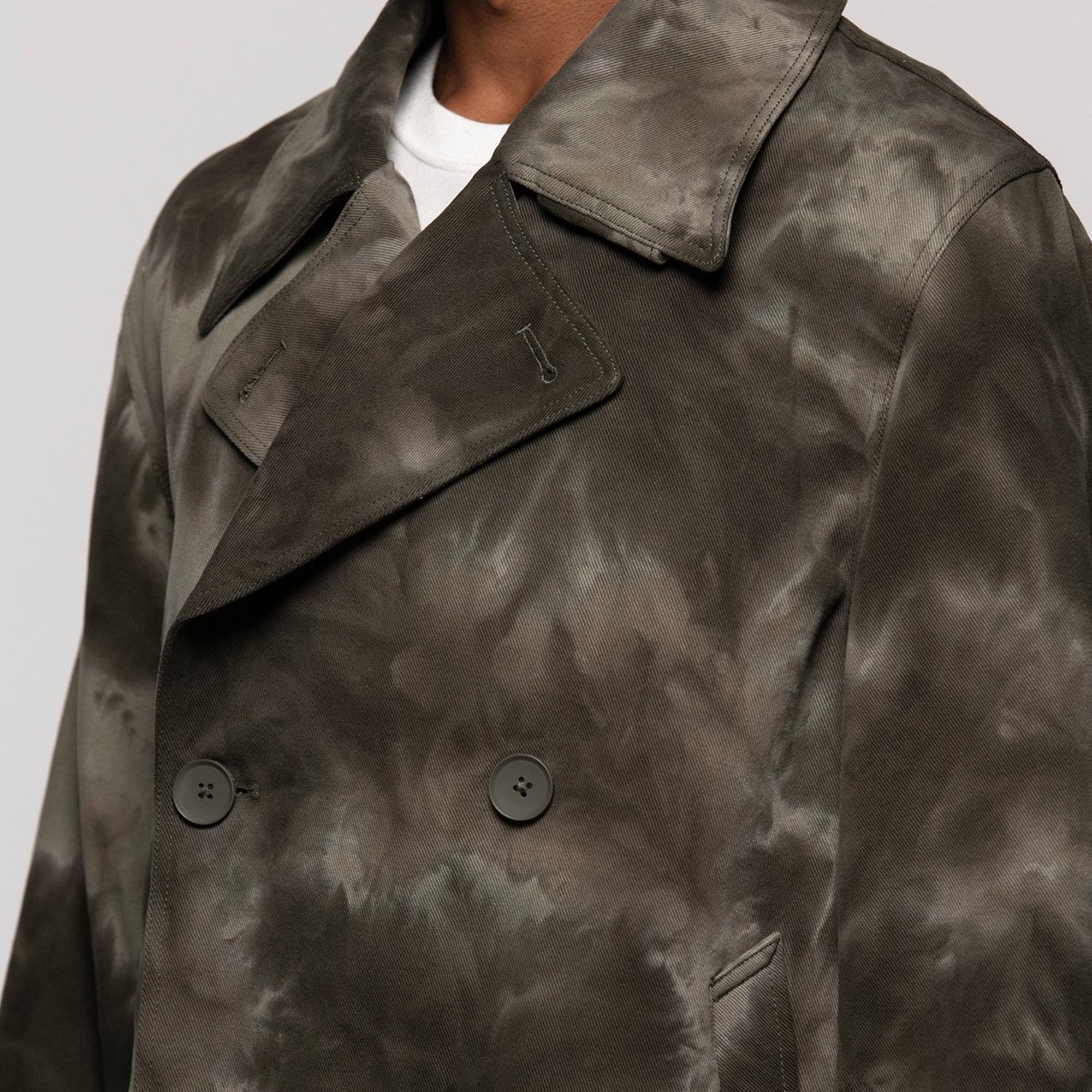 Dyed Trench Coat Stussy оригінал – Купити в Україні – збільшений вид