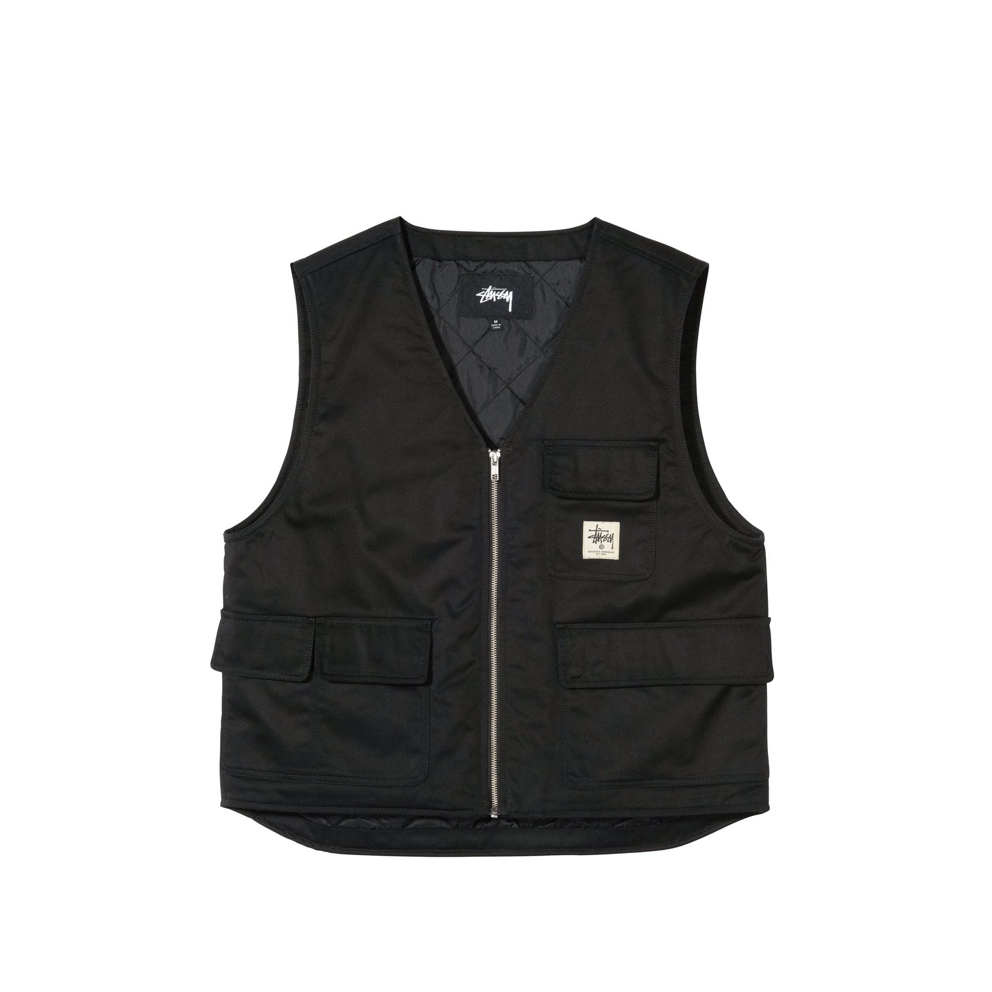 Оригінальна Mens Insulated Work Vest Stussy – боковий вид