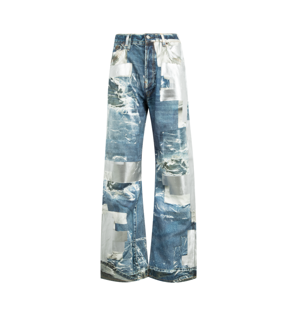 Оригінальна Printed Jeans Acne studios – боковий вид
