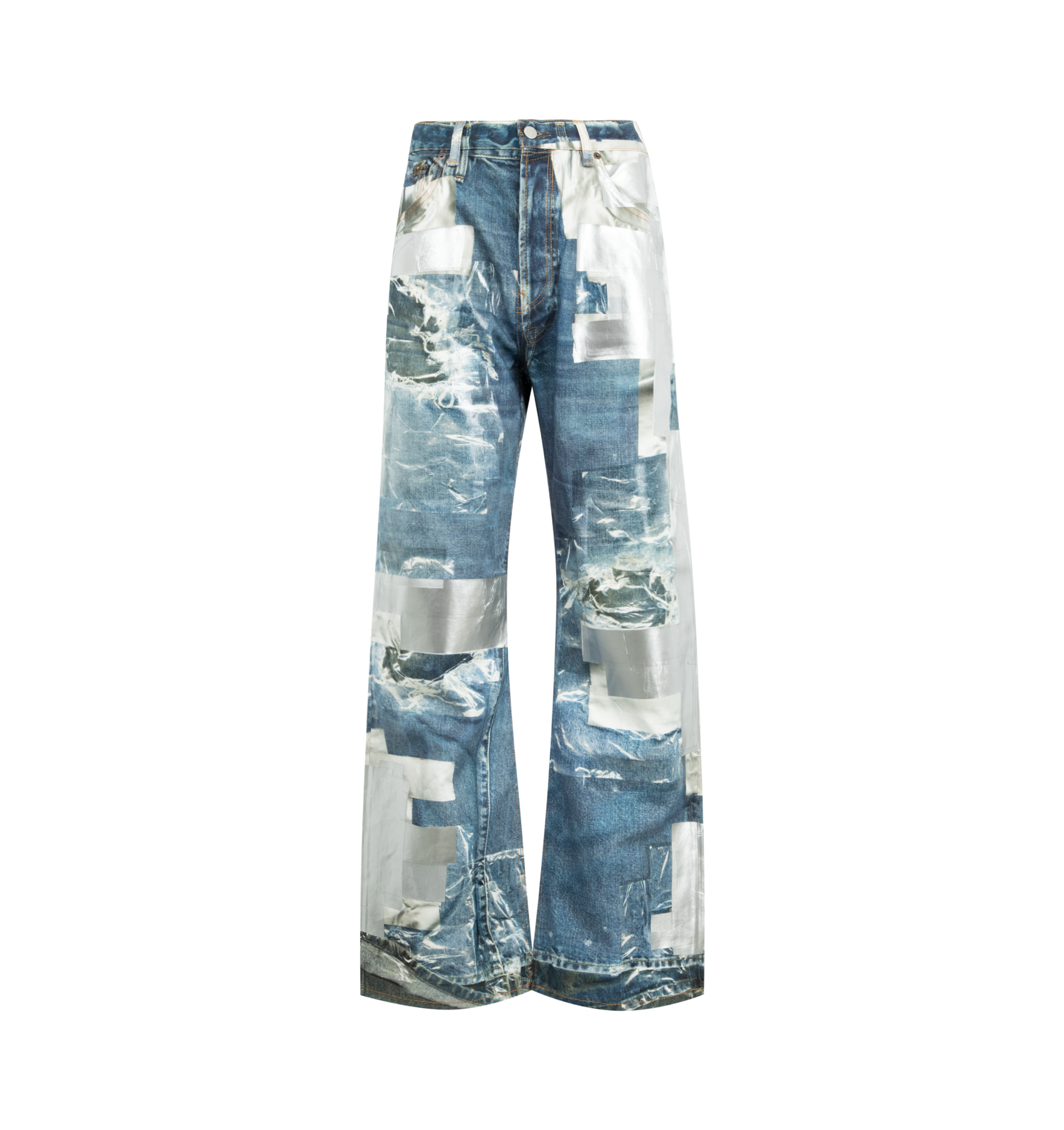 Оригінальна Printed Jeans Acne studios – боковий вид
