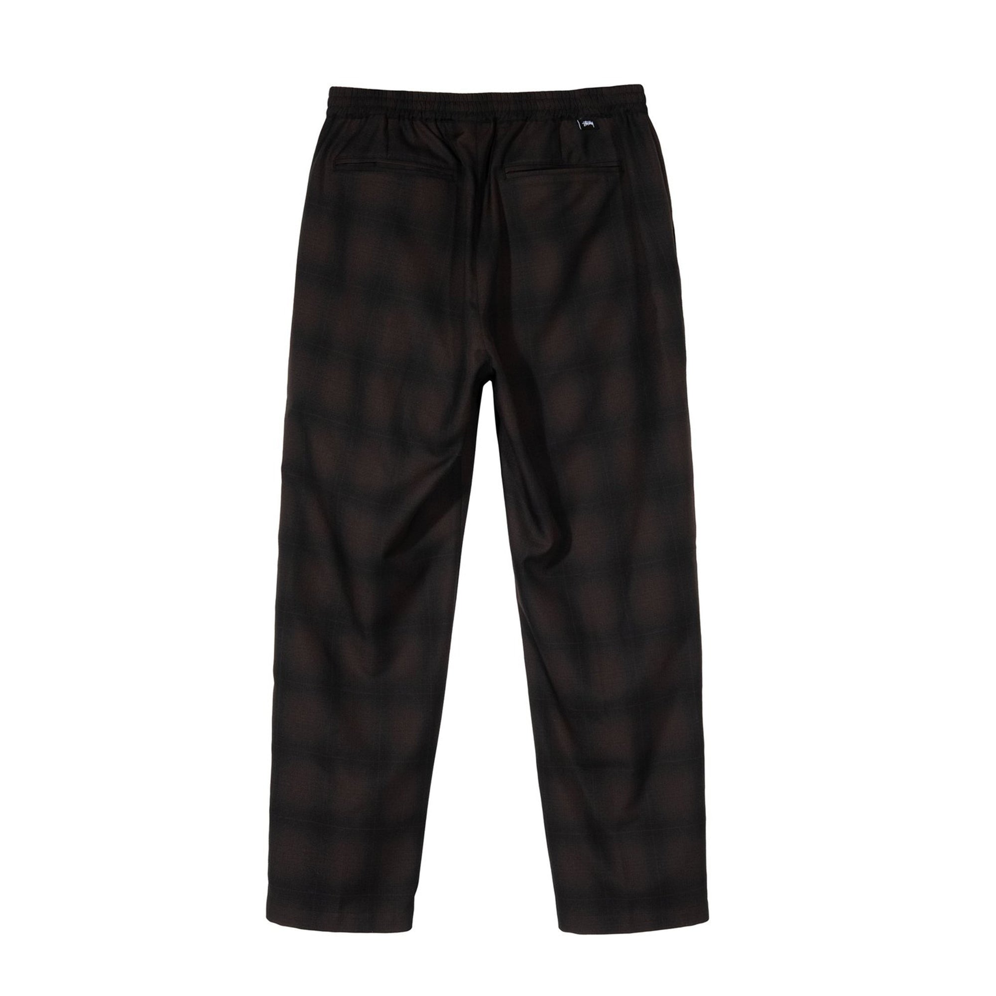 Оригінальна Shadow Plaid Bryan Pant Stussy – вид ззаду