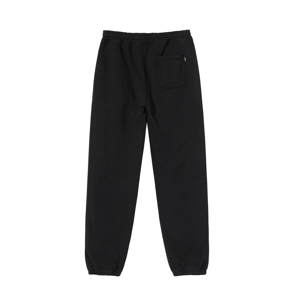 Оригінальна Mens Stock Logo Pants Black Stussy – вид ззаду