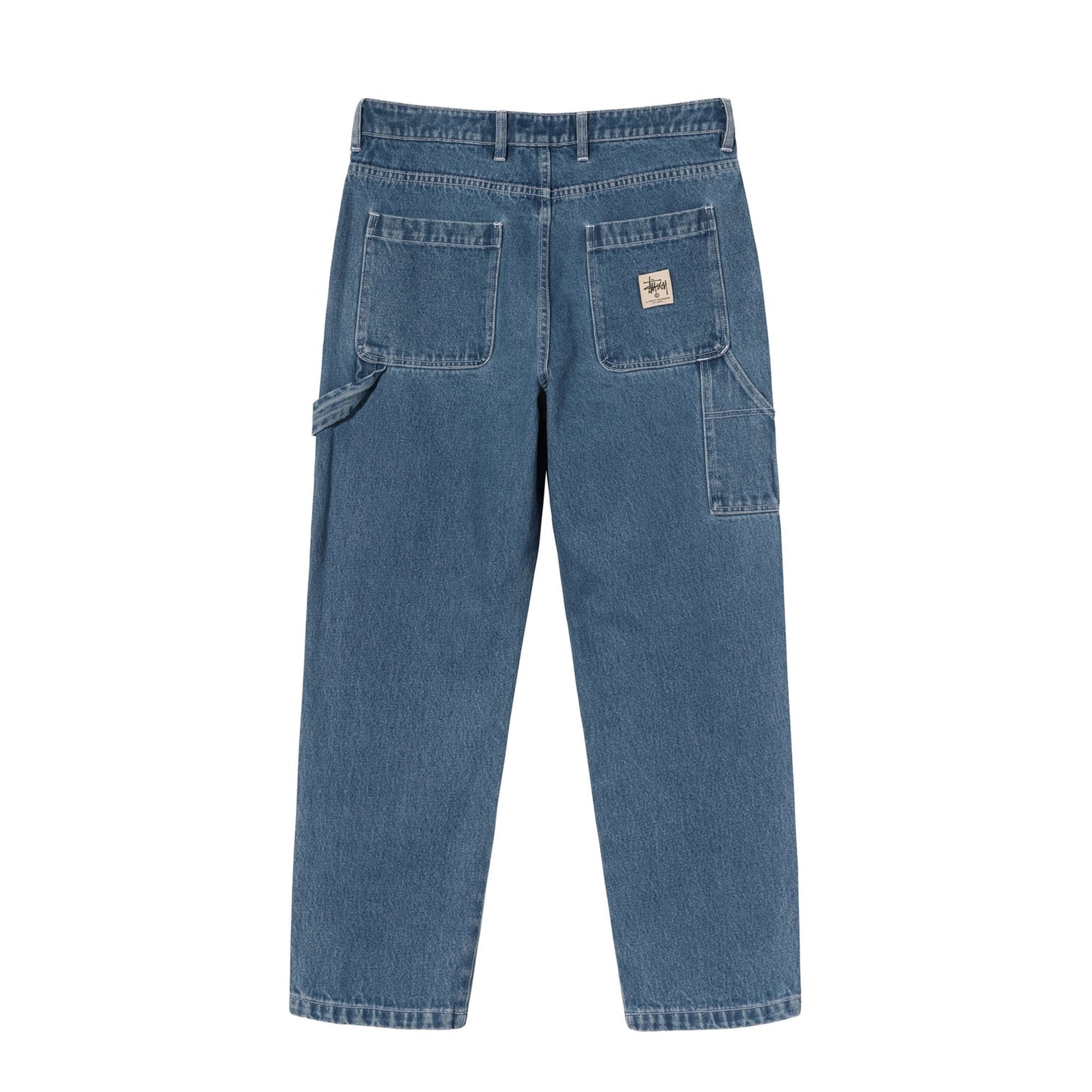 Оригінальна Mens Denim Work Pants Stussy – вид ззаду