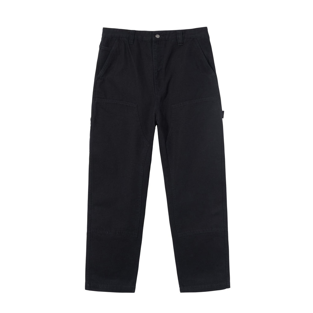 Mens Canvas Work Pant Black Stussy – Гарантія оригінальності – боковий вид