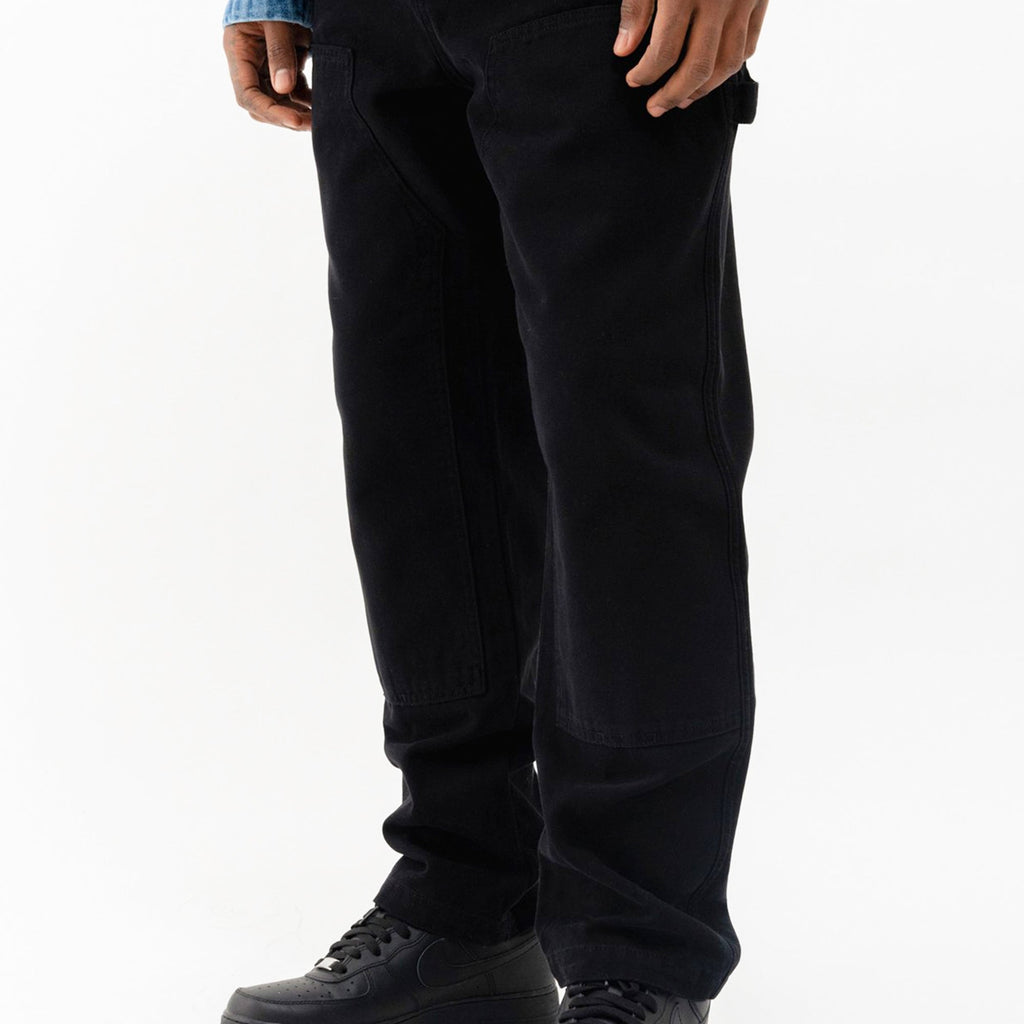 Mens Canvas Work Pant Black Stussy – Гарантія оригінальності – детальний вид