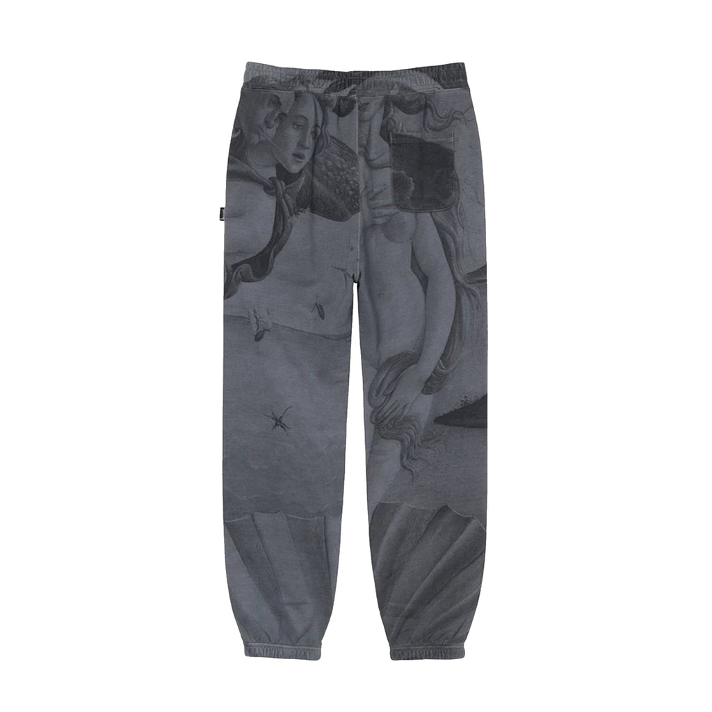Mens Dyed Venus Sweatpants Black Stussy оригінал – Купити в Україні – вид ззаду