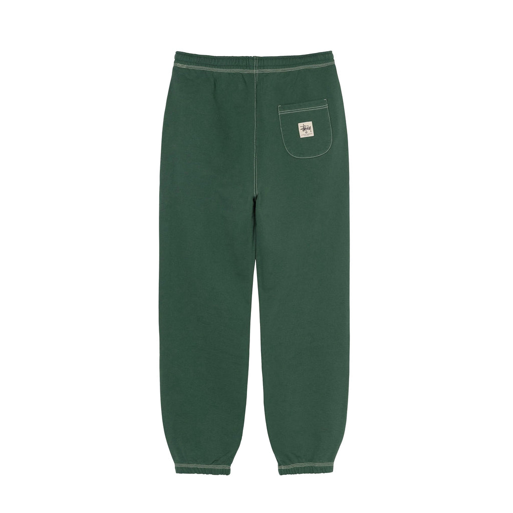 Mens Contrast Stitch Label Pant Forest Stussy оригінал – Купити в Україні – вид ззаду