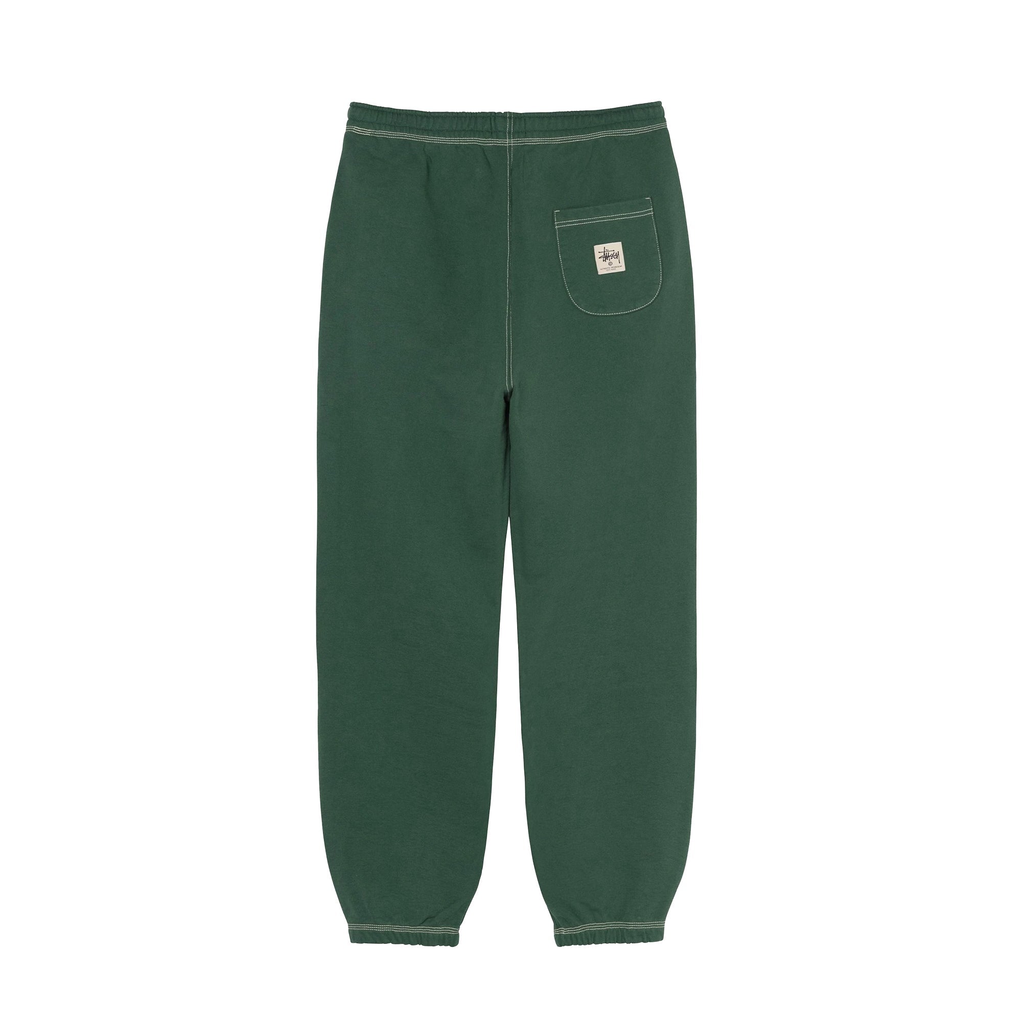 Mens Contrast Stitch Label Pant Forest Stussy оригінал – Купити в Україні – вид ззаду