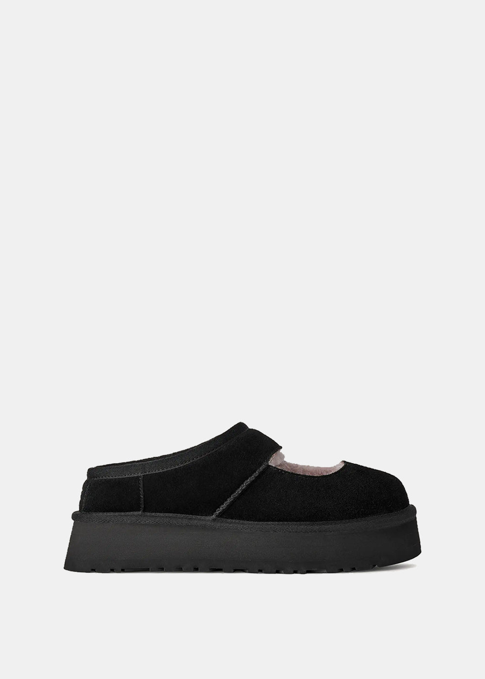 Black Bea Slippers Ugg – Гарантія оригінальності – боковий вид