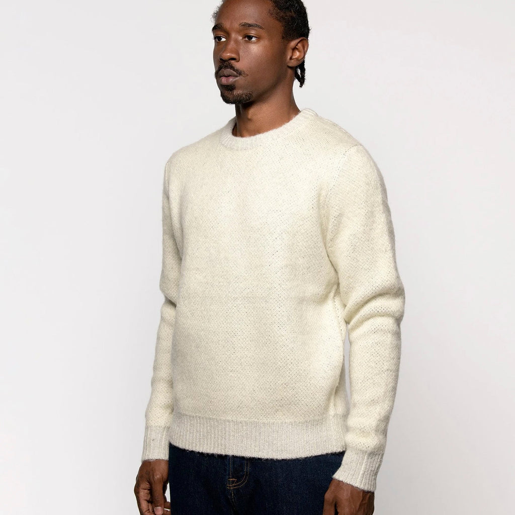 8 Ball Heavy Brushed Mohair Sweater Stussy – Гарантія оригінальності – вид ззаду