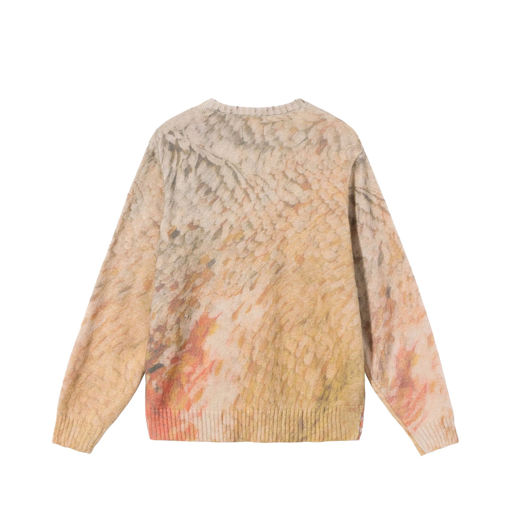 Оригінальна Mens Wings Print Sweater Multi Stussy – вид ззаду