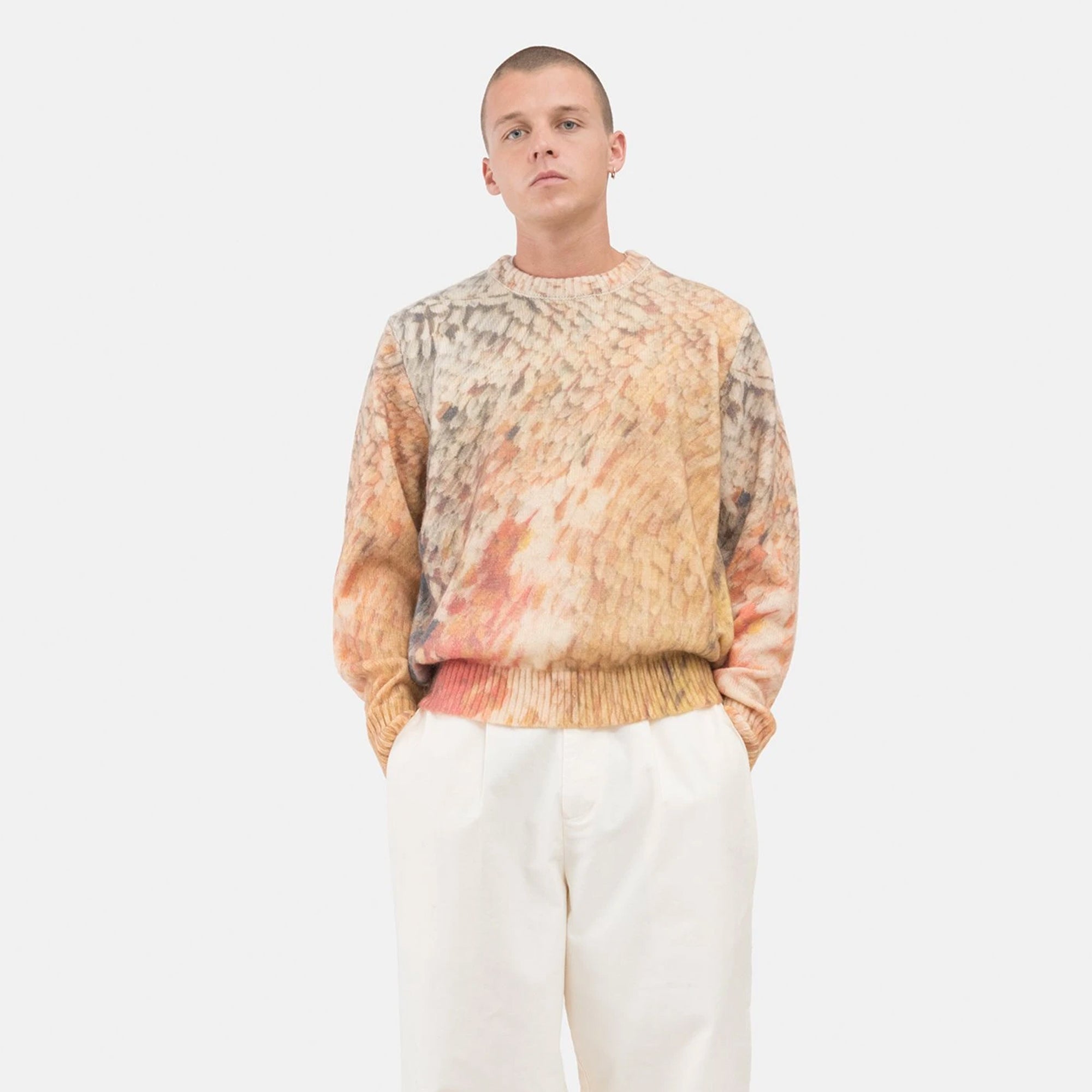 Оригінальна Mens Wings Print Sweater Multi Stussy – детальний вид