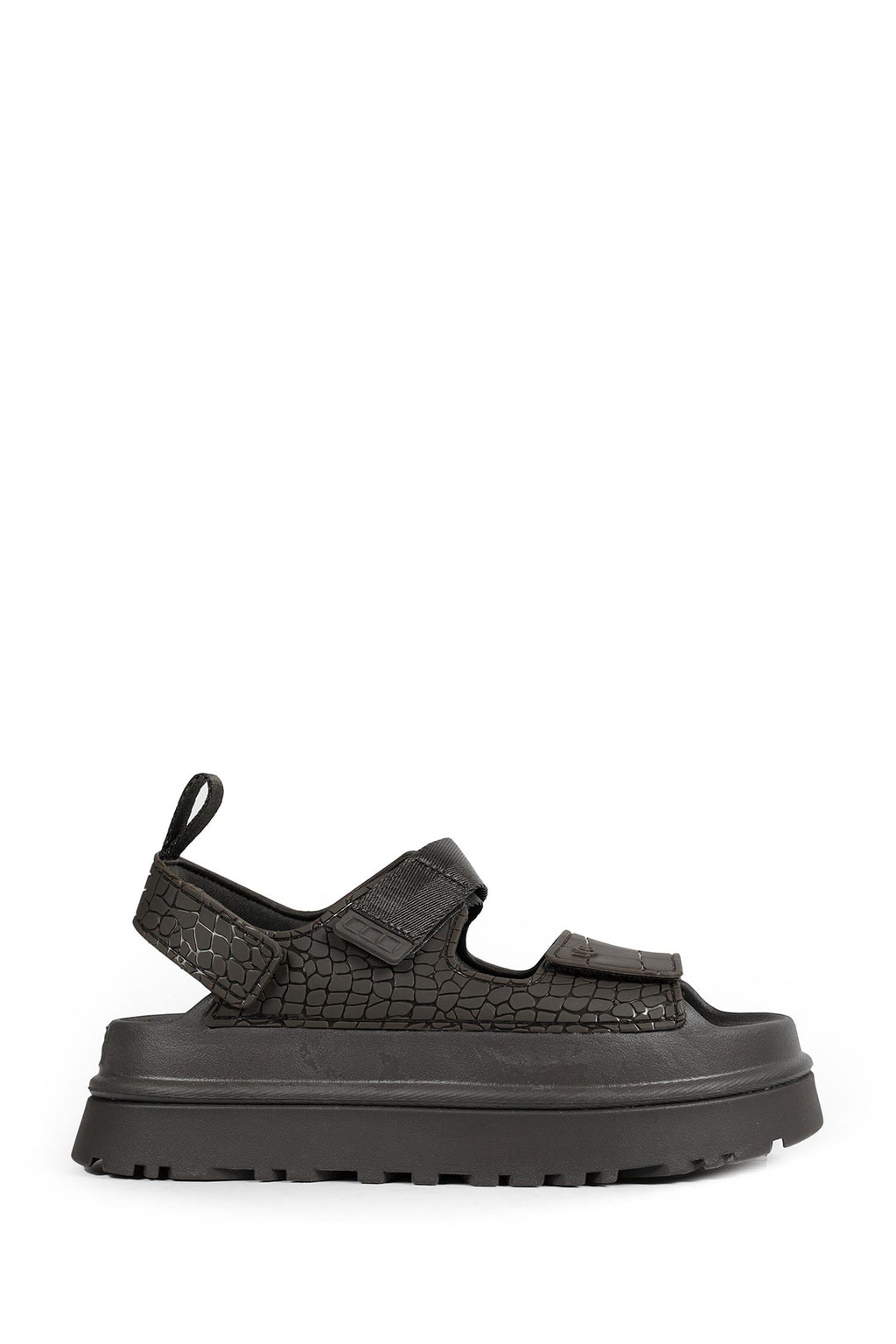 W Goldenglow Embossed Slides Ugg оригінал – Купити в Україні – боковий вид