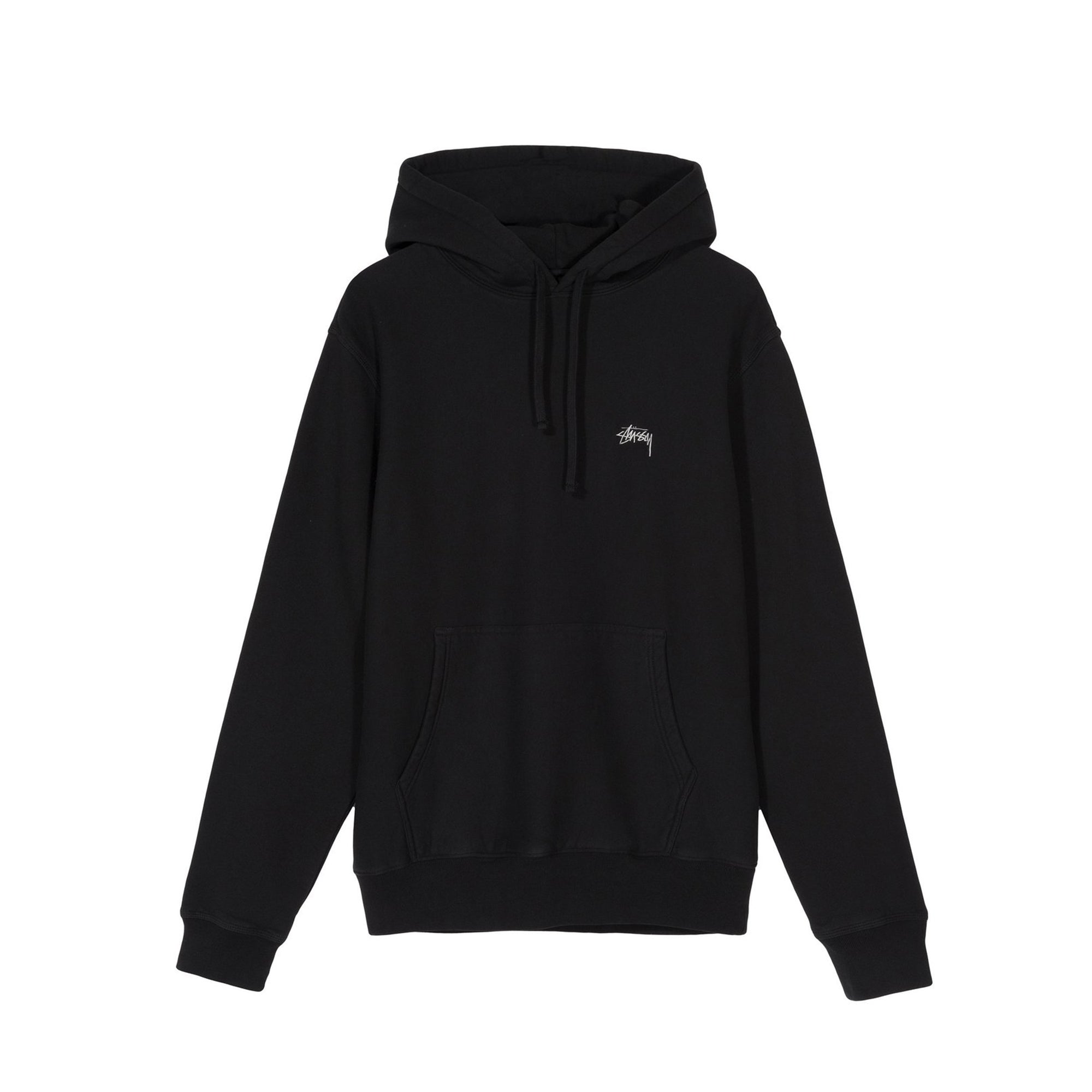 Stock Logo Hoodie Stussy – Гарантія оригінальності – боковий вид