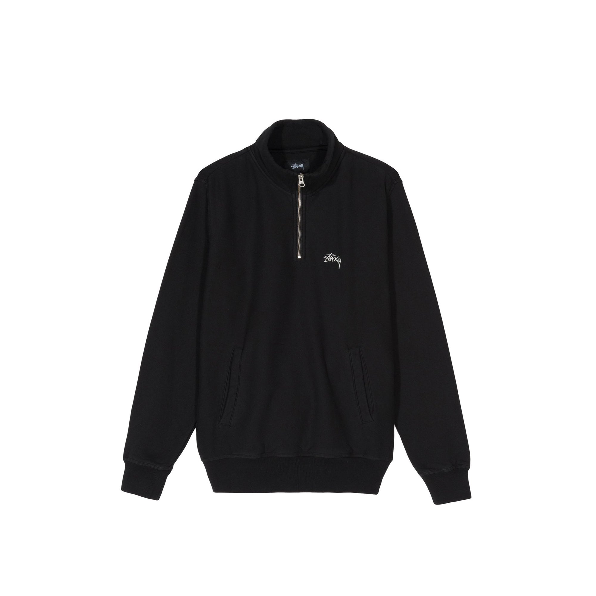 Logo Mock Sweatshirt Stussy – Гарантія оригінальності – боковий вид