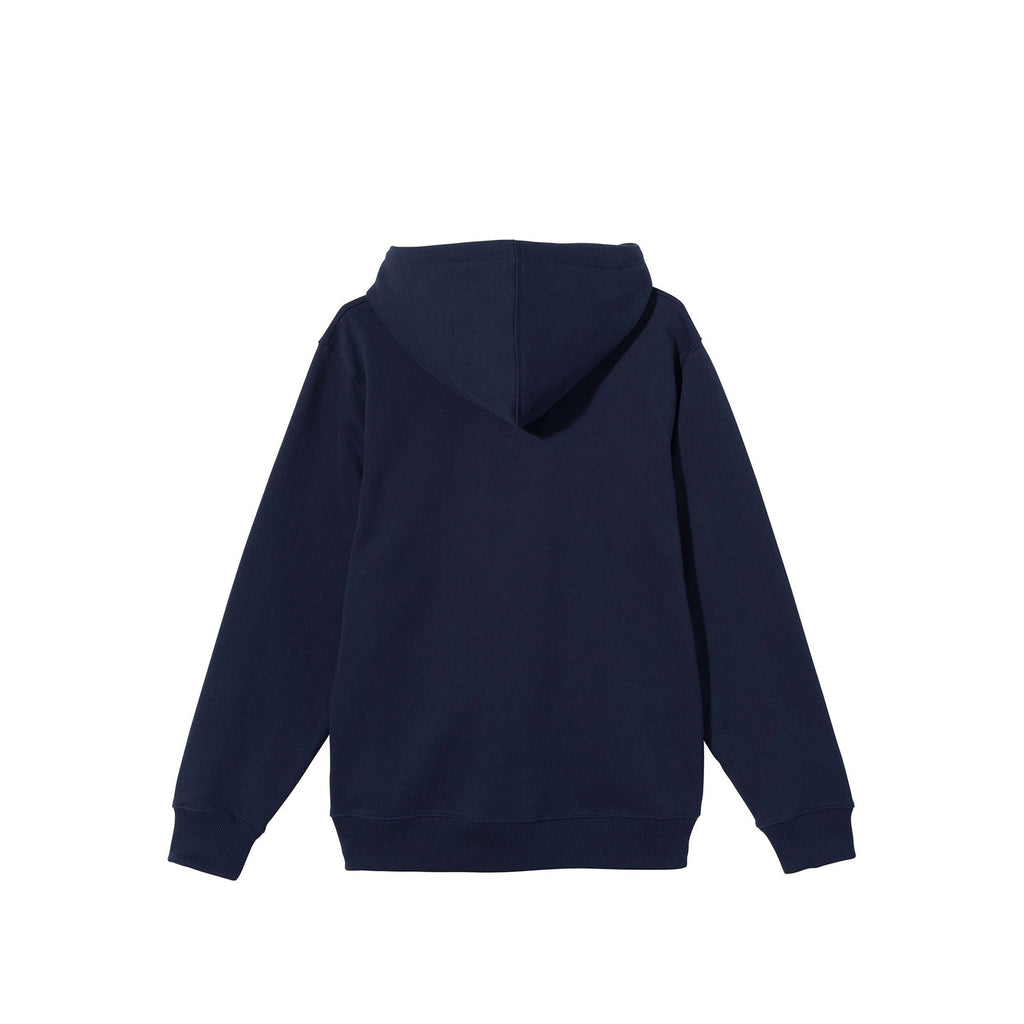 Оригінальна Mens Basic Stussy App Navy Hoodie Stussy – вид ззаду