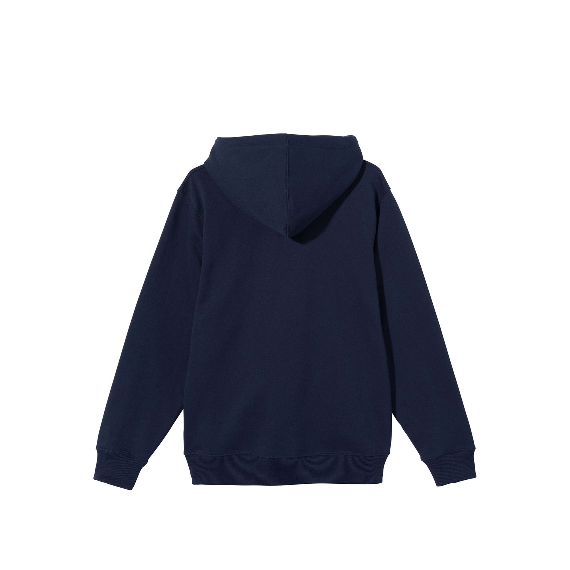 Оригінальна Mens Basic Stussy App Navy Hoodie Stussy – вид ззаду