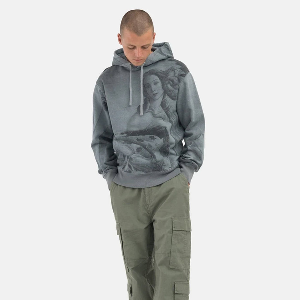 Оригінальна Mens Dyed Venus Hoodie Black Stussy – детальний вид