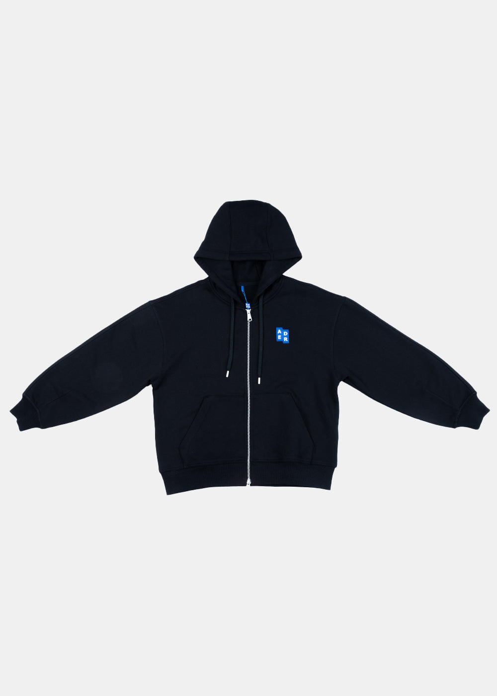 Black Significant Trs Tag Hoodie Ader error – Гарантія оригінальності – боковий вид