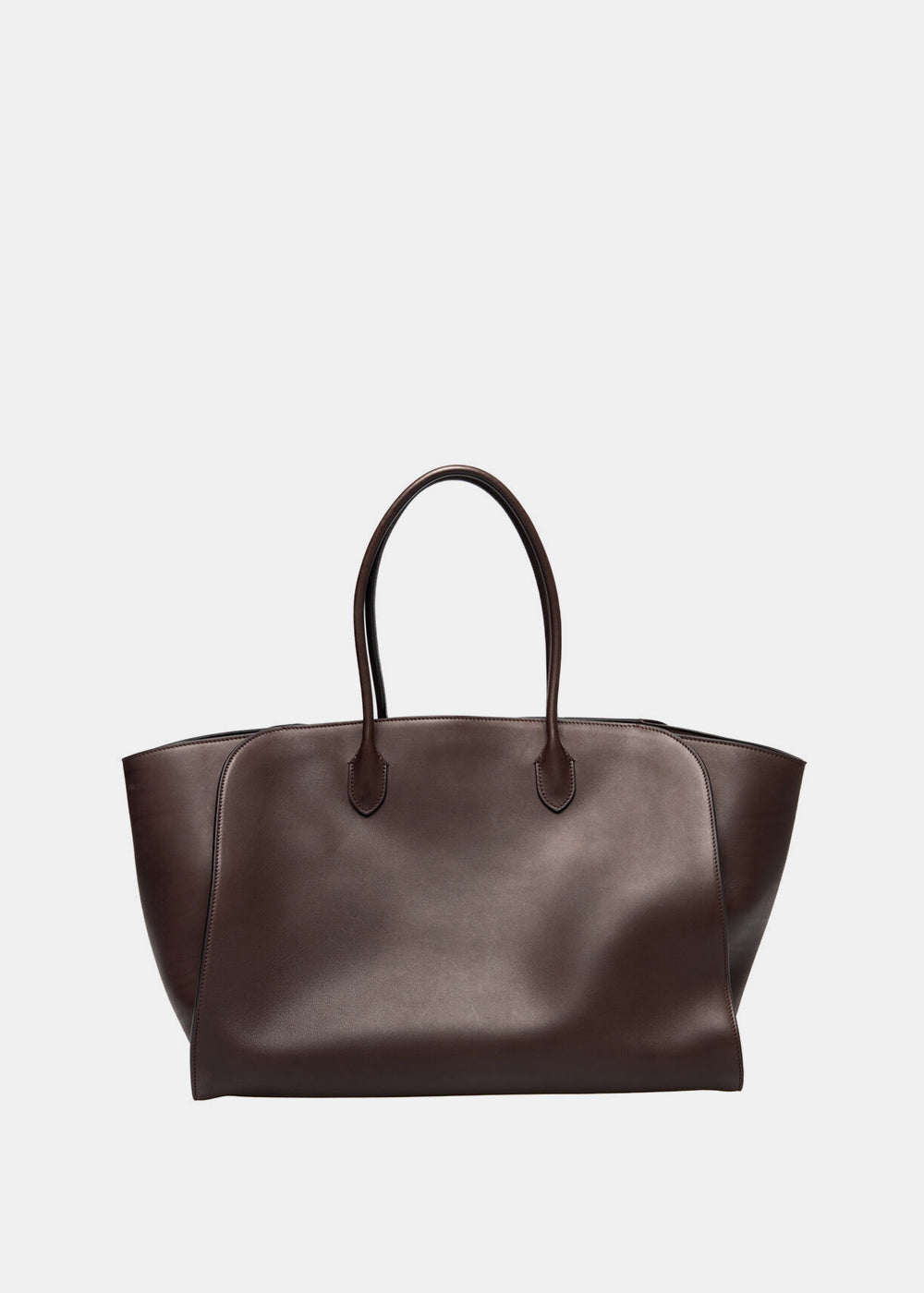 Оригінальна Dark Brown Marlo 12 Bag The row – боковий вид