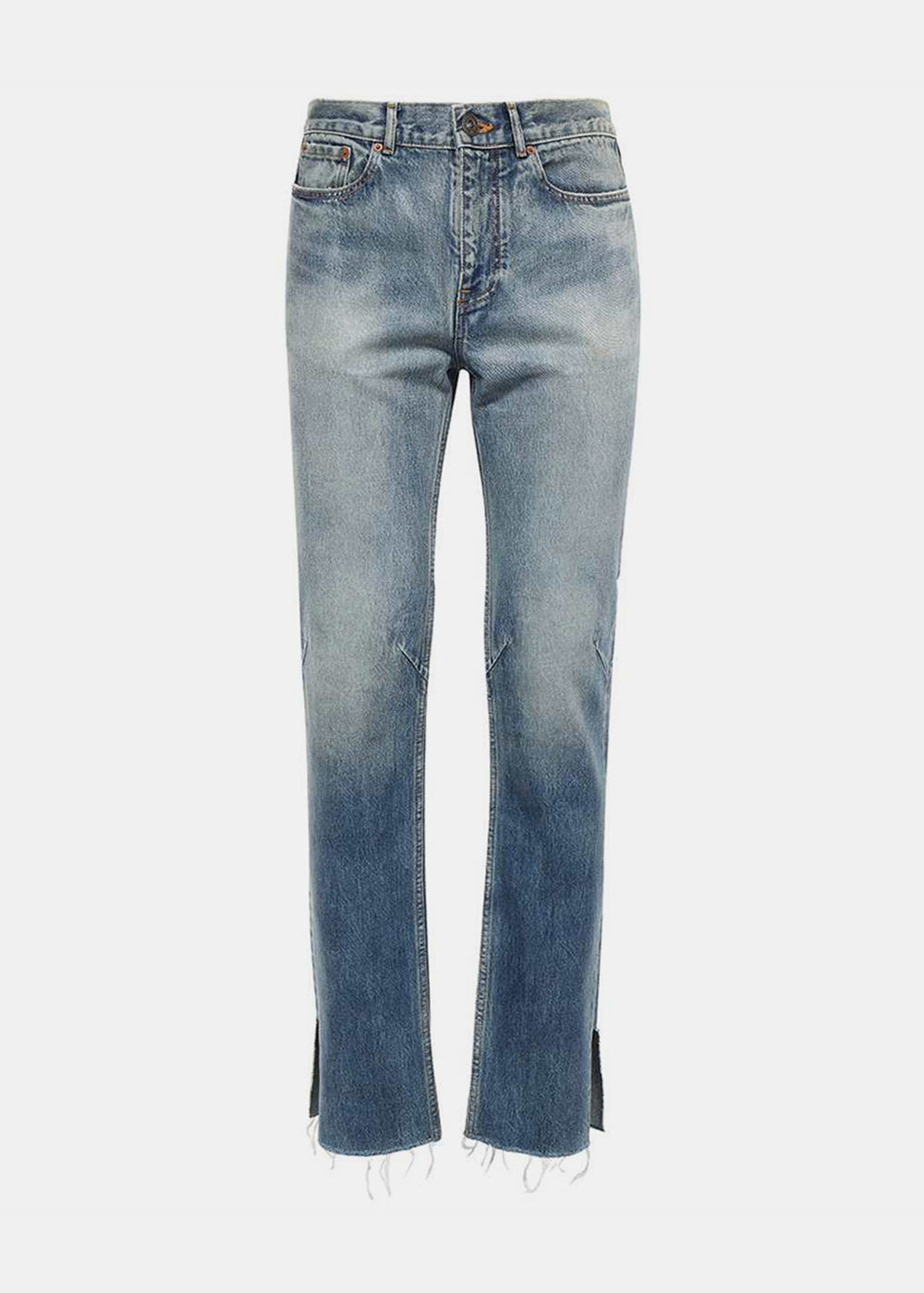 Blue Super Fitted Jeans Balenciaga оригінал – Купити в Україні – боковий вид