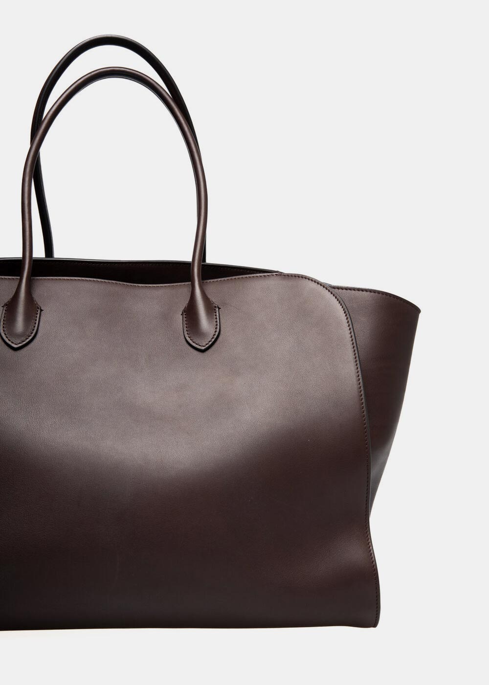 Оригінальна Dark Brown Marlo 12 Bag The row – збільшений вид