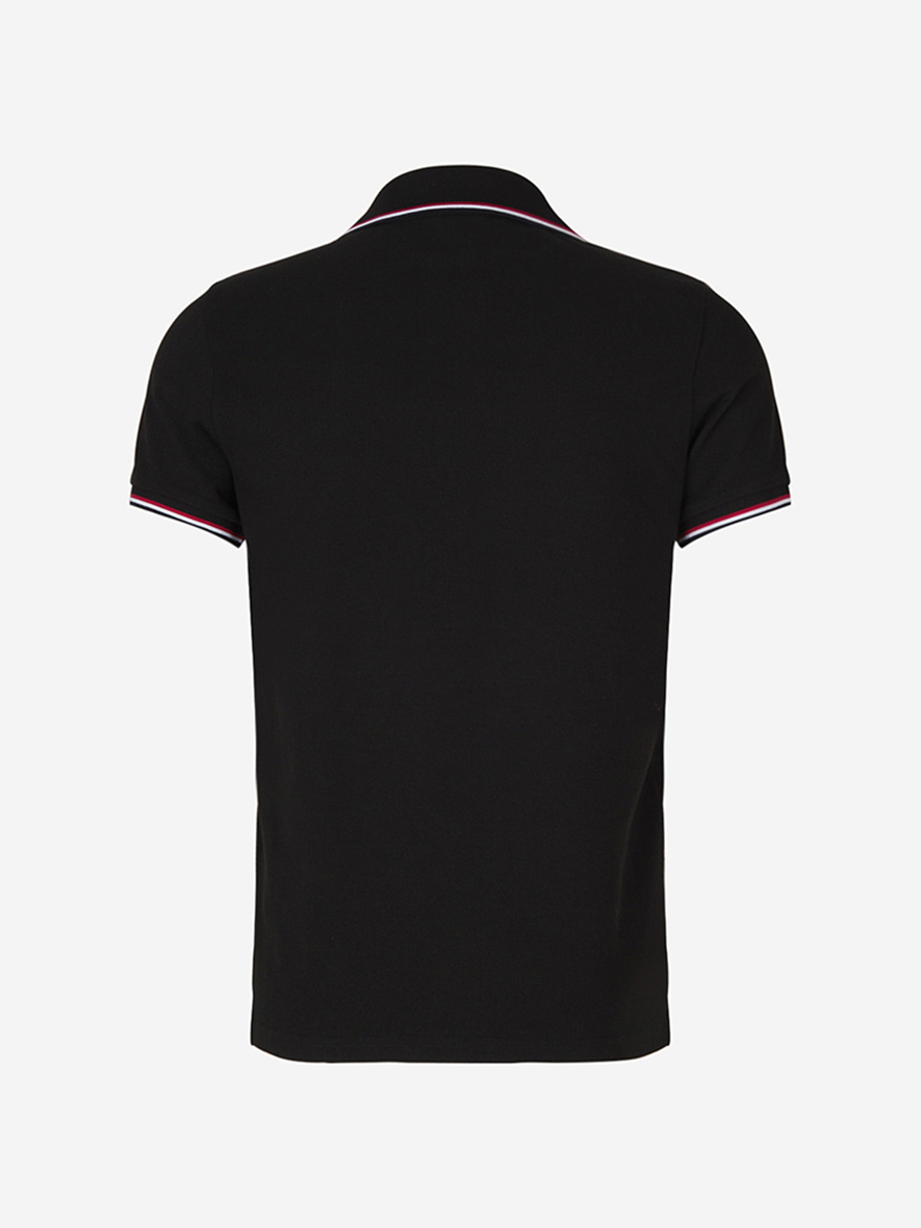 Оригінальна Cotton Piqué Polo Moncler – вид ззаду