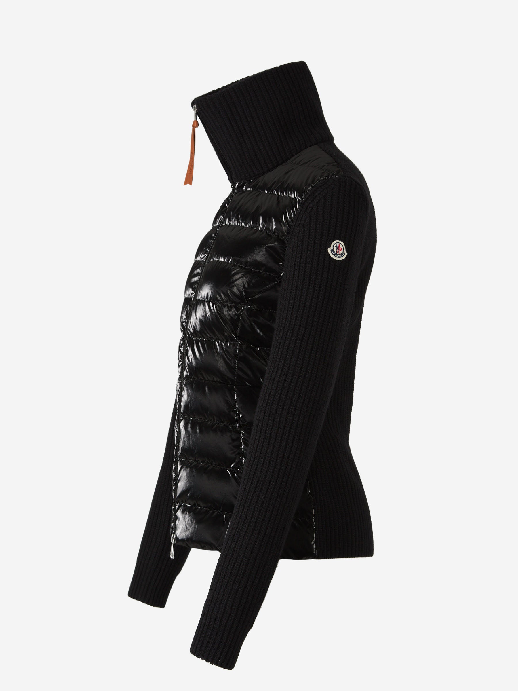 Logo Quilted Cardigan Moncler – Гарантія оригінальності – вид ззаду - MONCLER