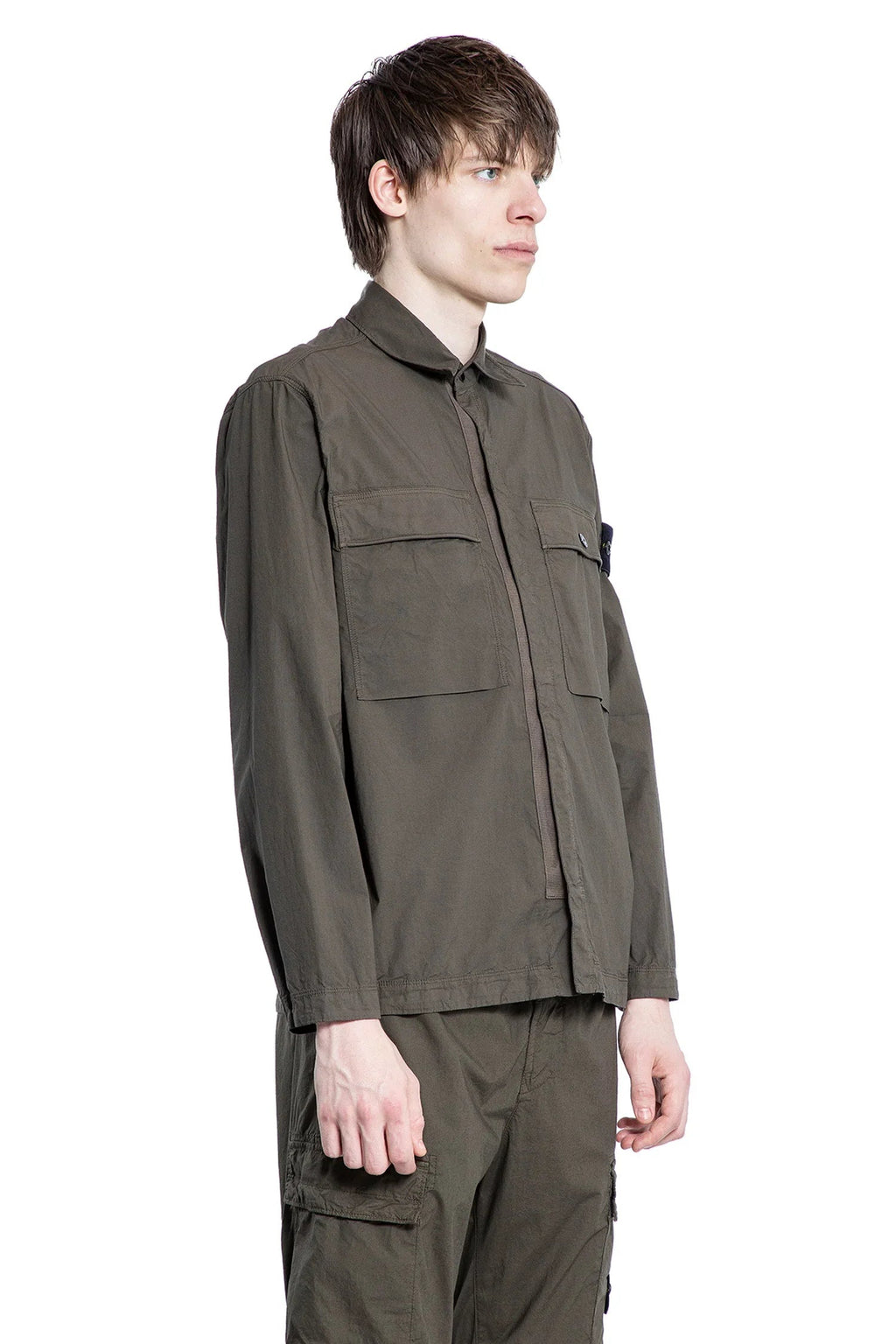 5s0003 Cotton Shirt Stone island – Гарантія оригінальності – детальний вид