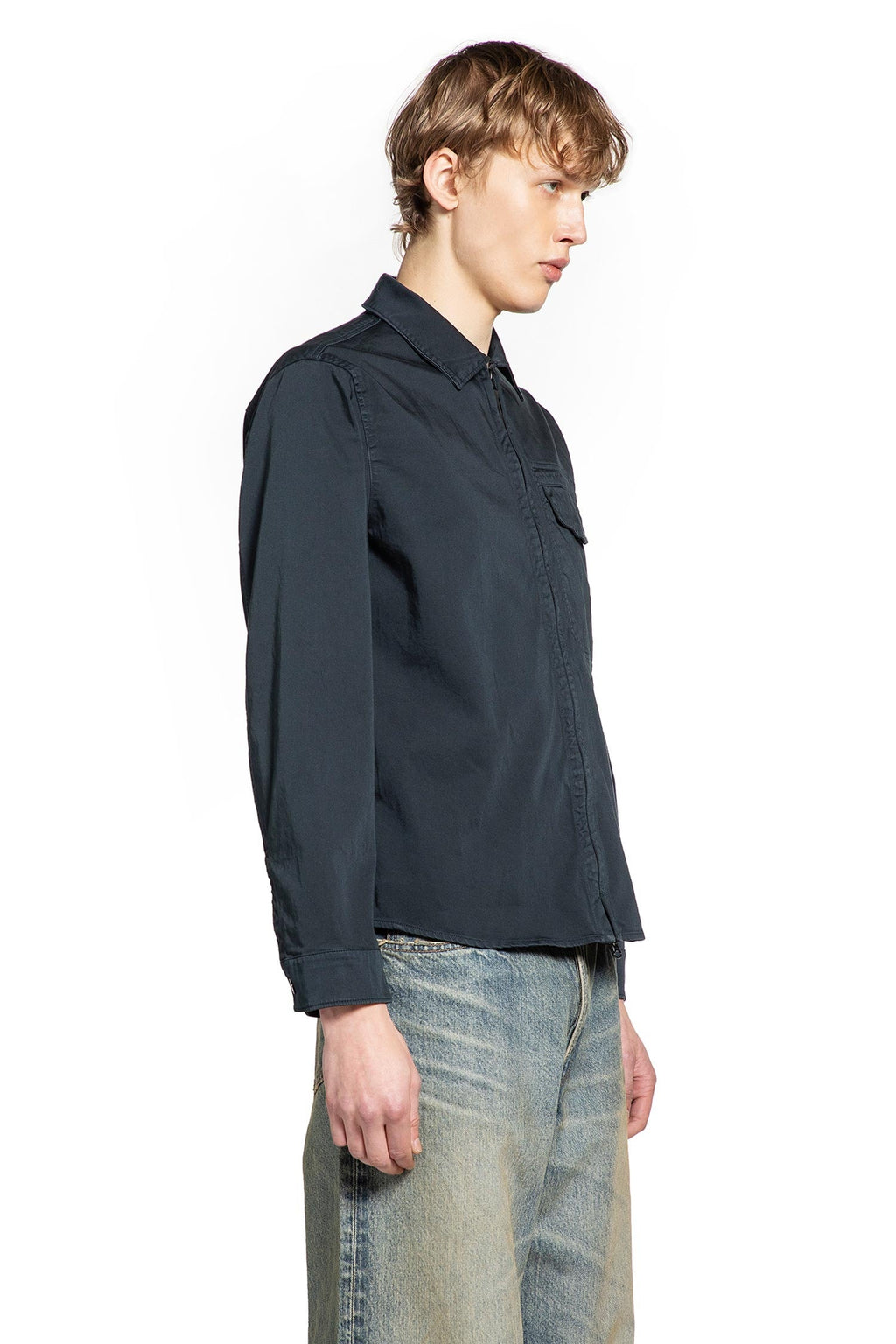 1200015 Overshirt In Cotton Tela Stone island – Гарантія оригінальності – детальний вид