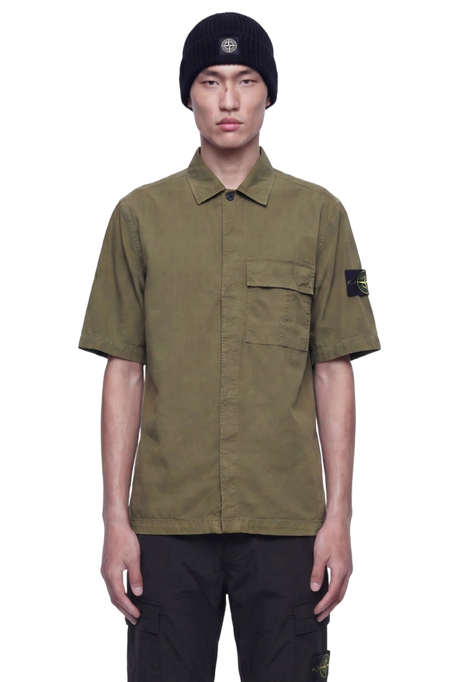 Оригінальна 1200031 Short Sleeve Shirt Stone island – боковий вид