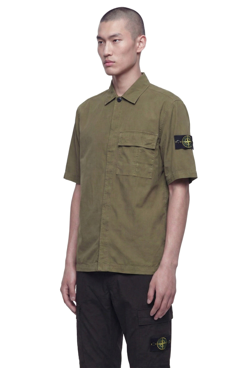 Оригінальна 1200031 Short Sleeve Shirt Stone island – вид ззаду