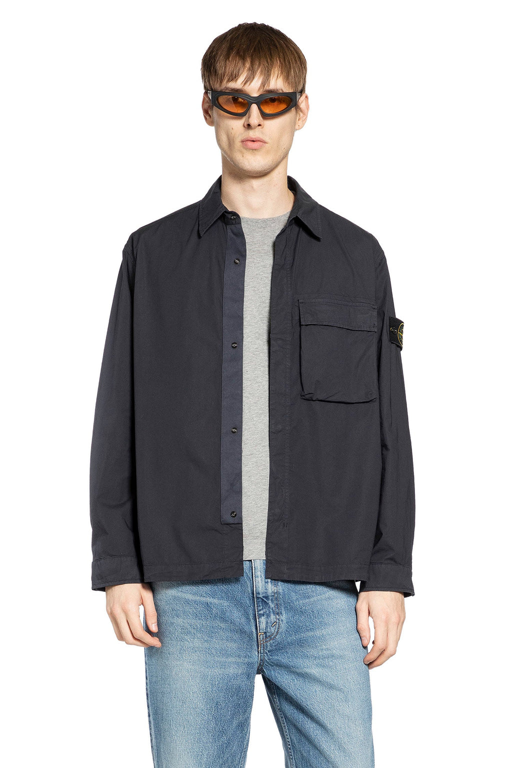 1200032 Stretch Cotton Tela Paracadute Stone island – Гарантія оригінальності – боковий вид
