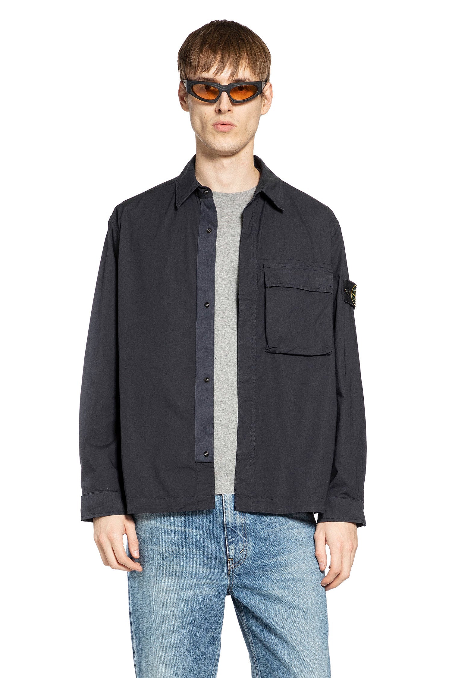 1200032 Stretch Cotton Tela Paracadute Stone island – Гарантія оригінальності – боковий вид