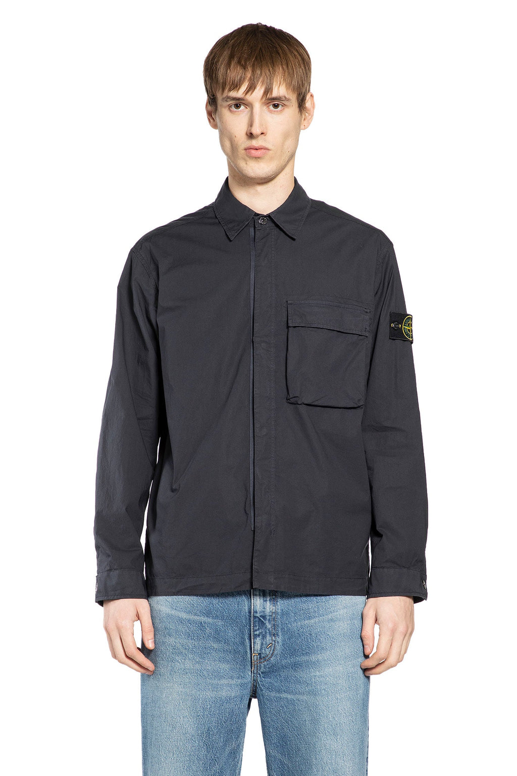 1200032 Stretch Cotton Tela Paracadute Stone island – Гарантія оригінальності – вид ззаду