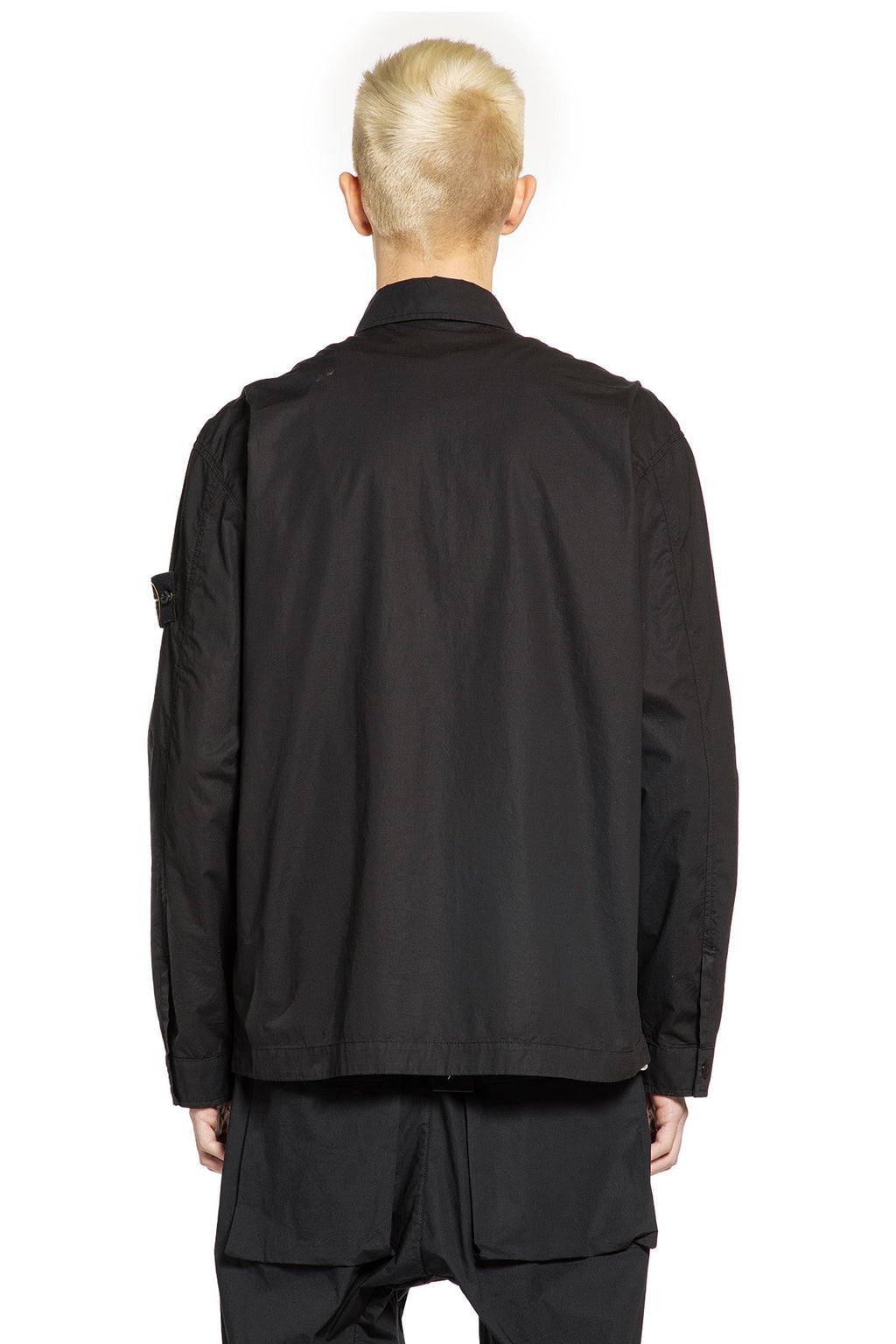 1200032 Stretch Cotton Tela Overshirt Stone island – Гарантія оригінальності – збільшений вид