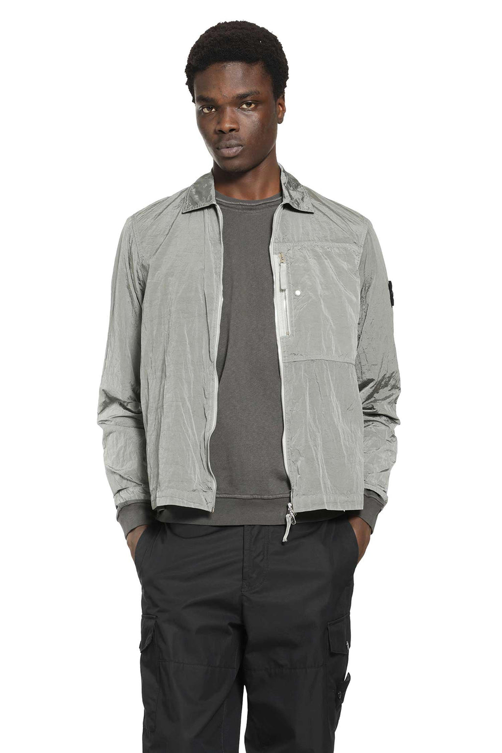 1200038 Overshirt Stone island оригінал – Купити в Україні – боковий вид