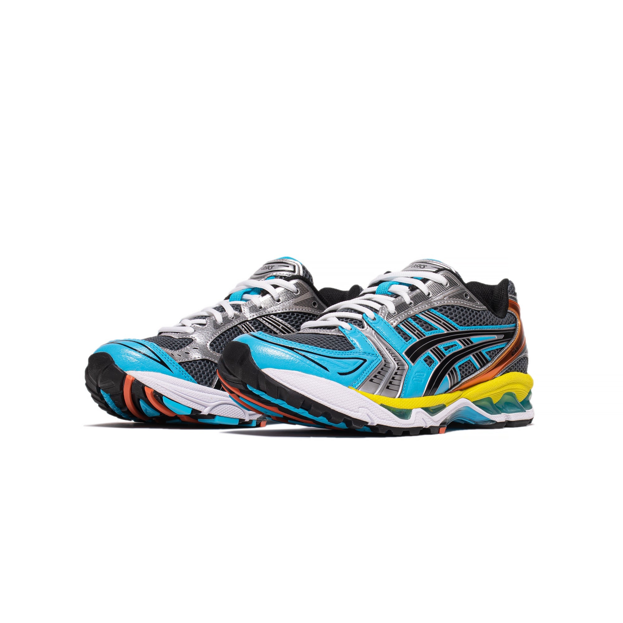 Men Gel Kayano 14 Shoes Black Asics – Гарантія оригінальності – вид ззаду