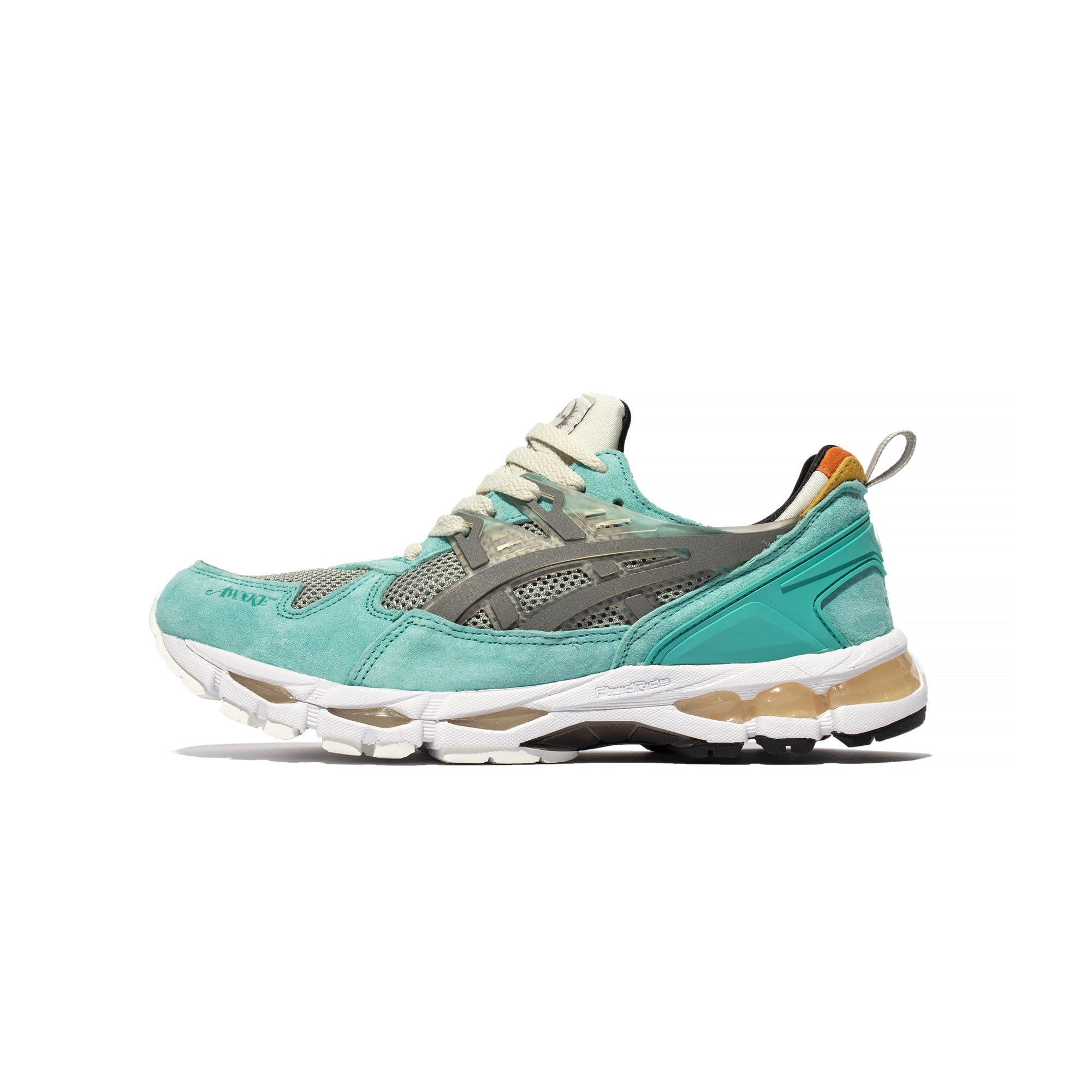 Оригінальна Gel Kayano Trainer 21 Shoes Teal Asics – боковий вид