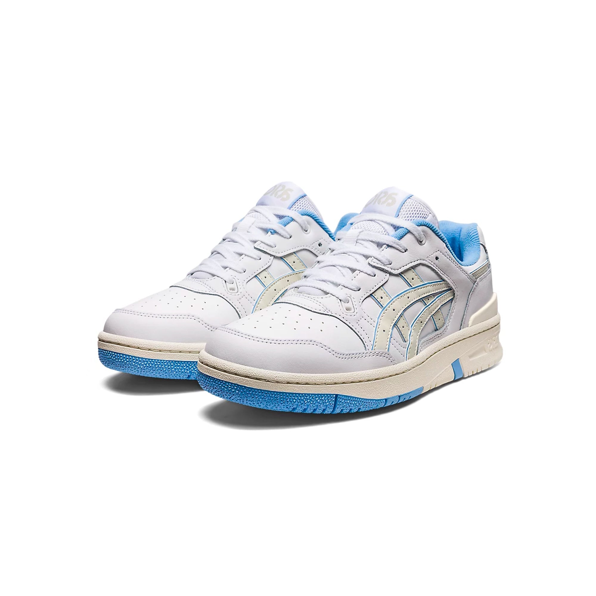 Mens Ex89 Shoes White Asics – Гарантія оригінальності – вид ззаду