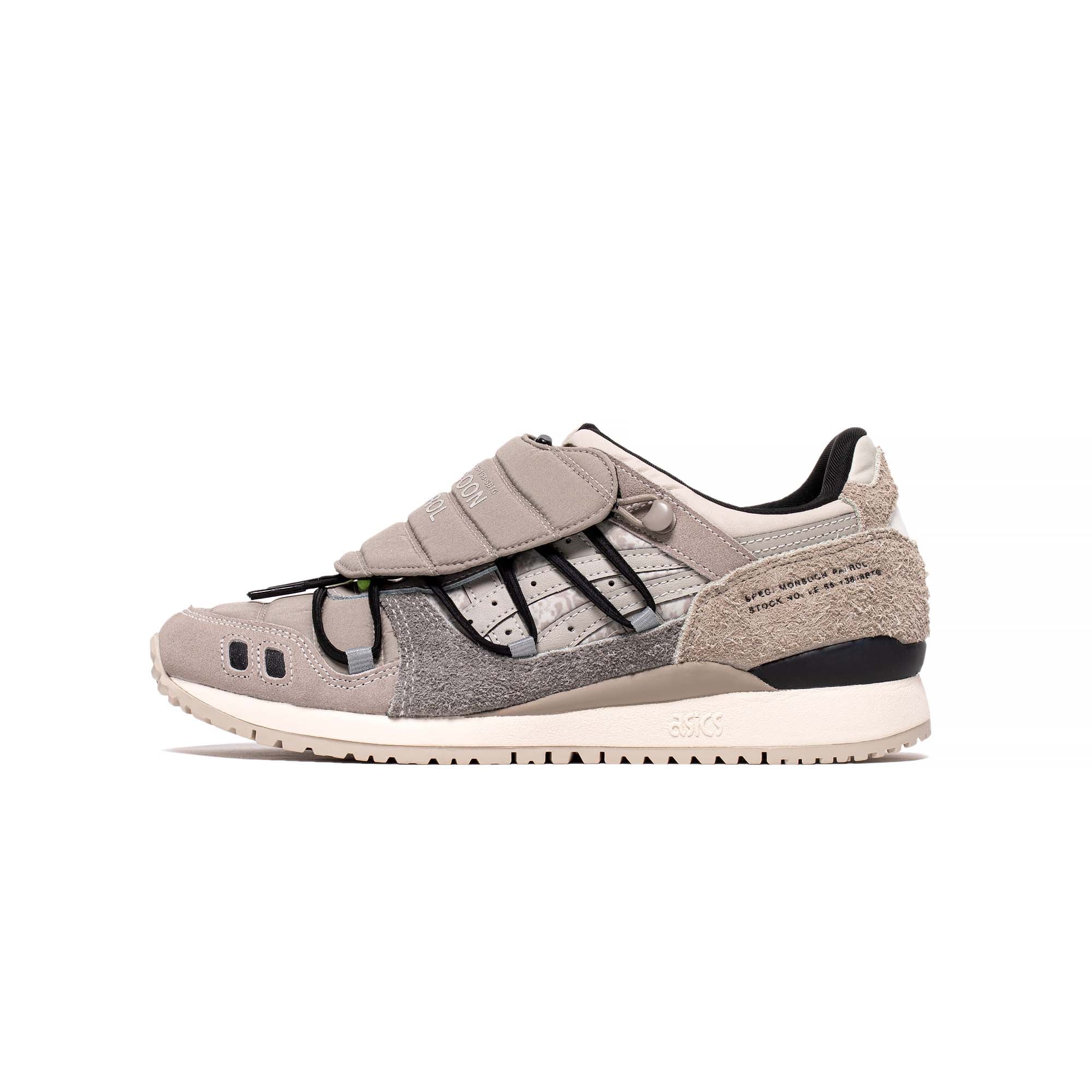 X Sbtg Mens Gel Lyte III Og Lichen Green Shoes Asics – Гарантія оригінальності – боковий вид