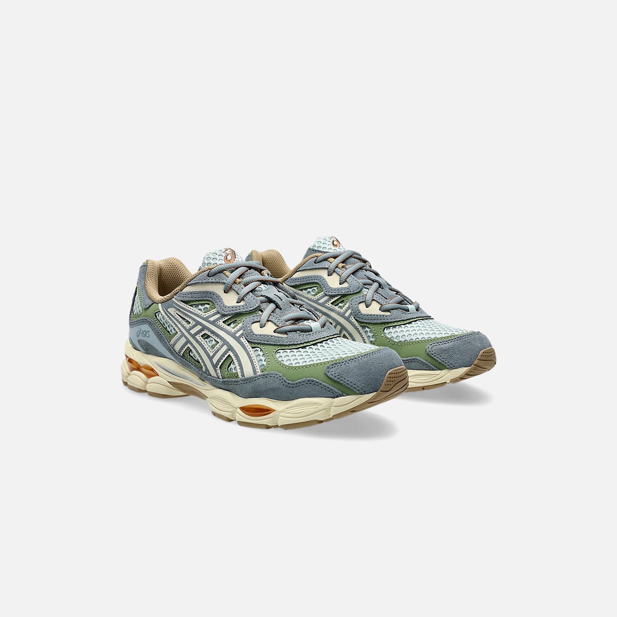 Оригінальна Gel Nyc Cold Moss Asics – вид ззаду
