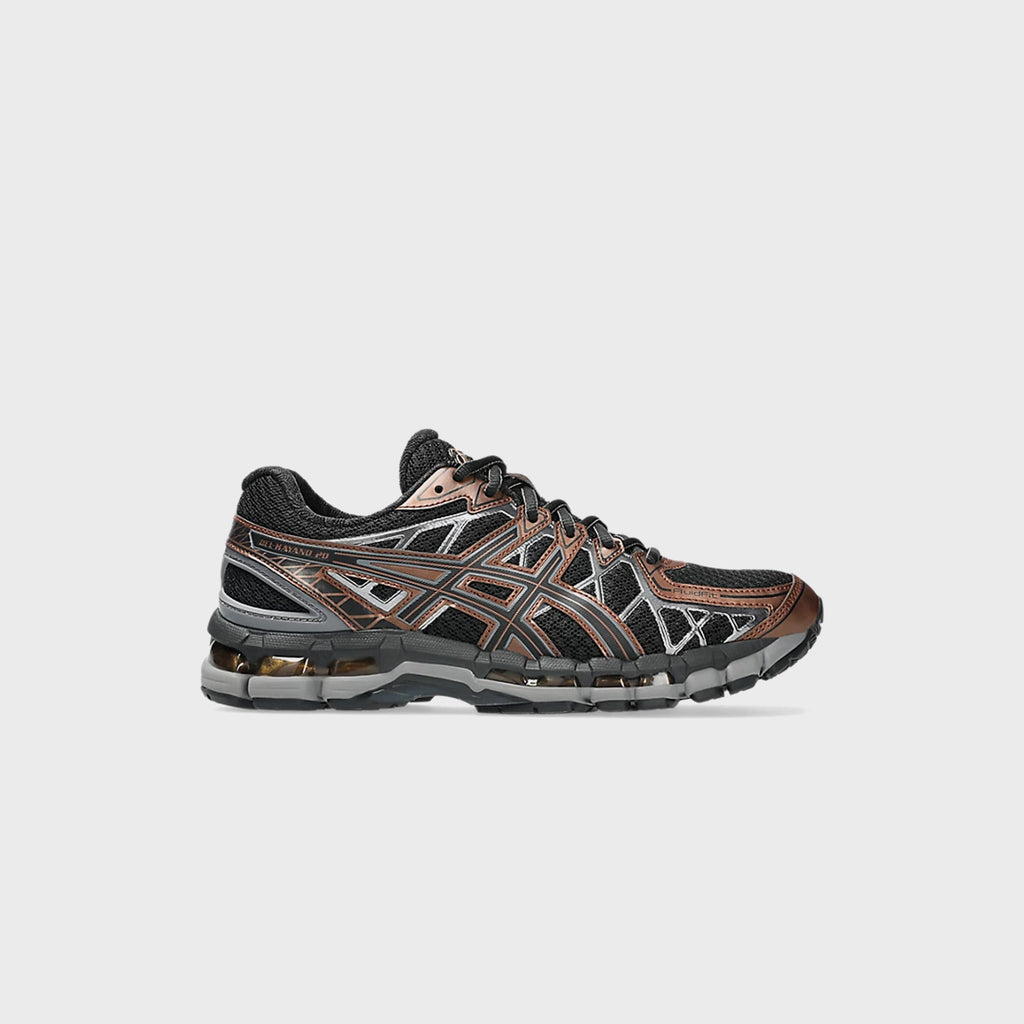 Оригінальна Gel Kayano 20 Black Asics – боковий вид