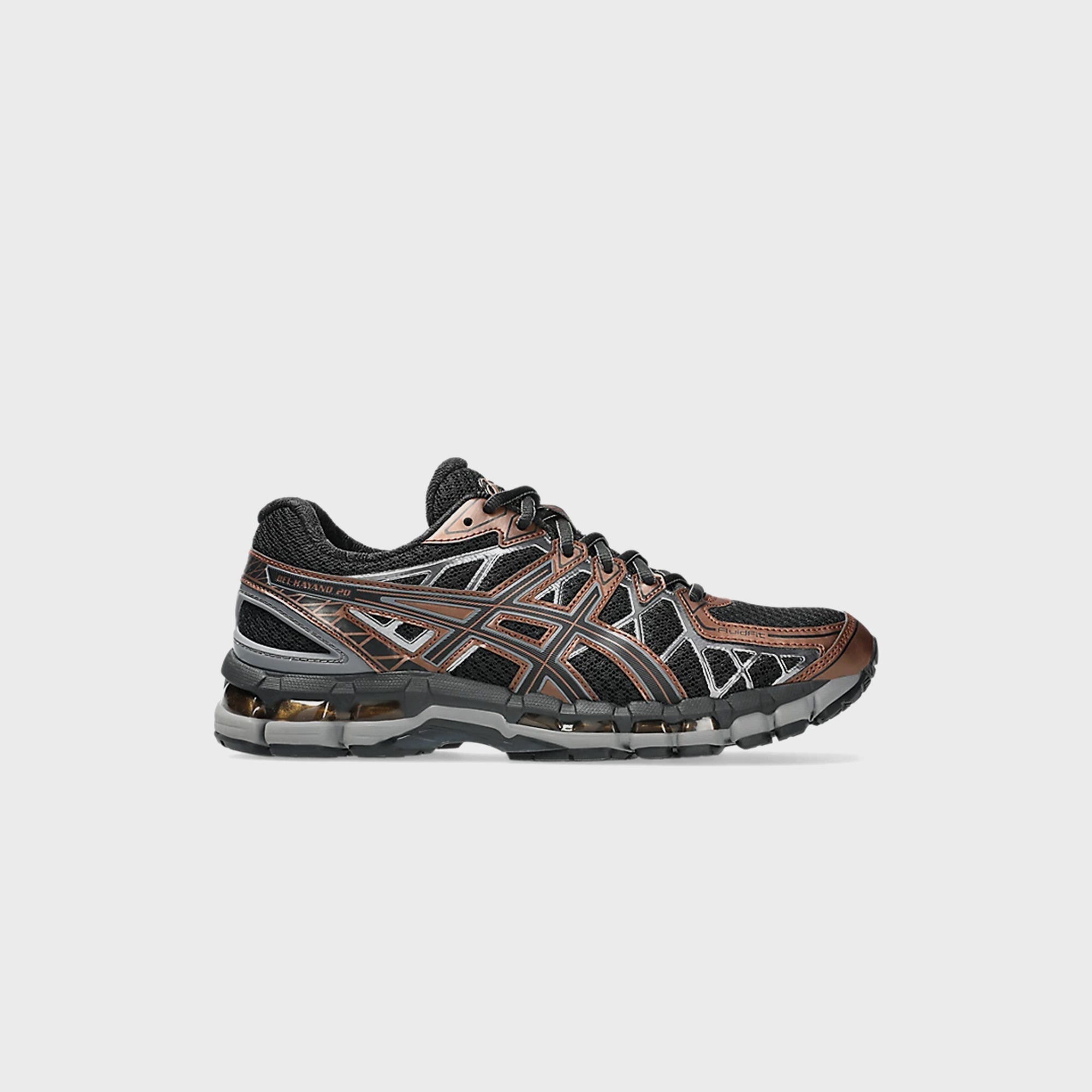Оригінальна Gel Kayano 20 Black Asics – боковий вид