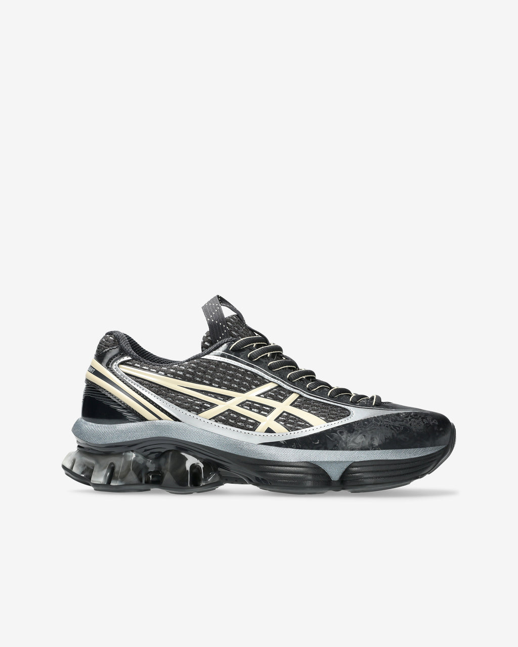 Оригінальна Mens Us6 S Gel Kinetic Fluent Sneakers Asics – боковий вид