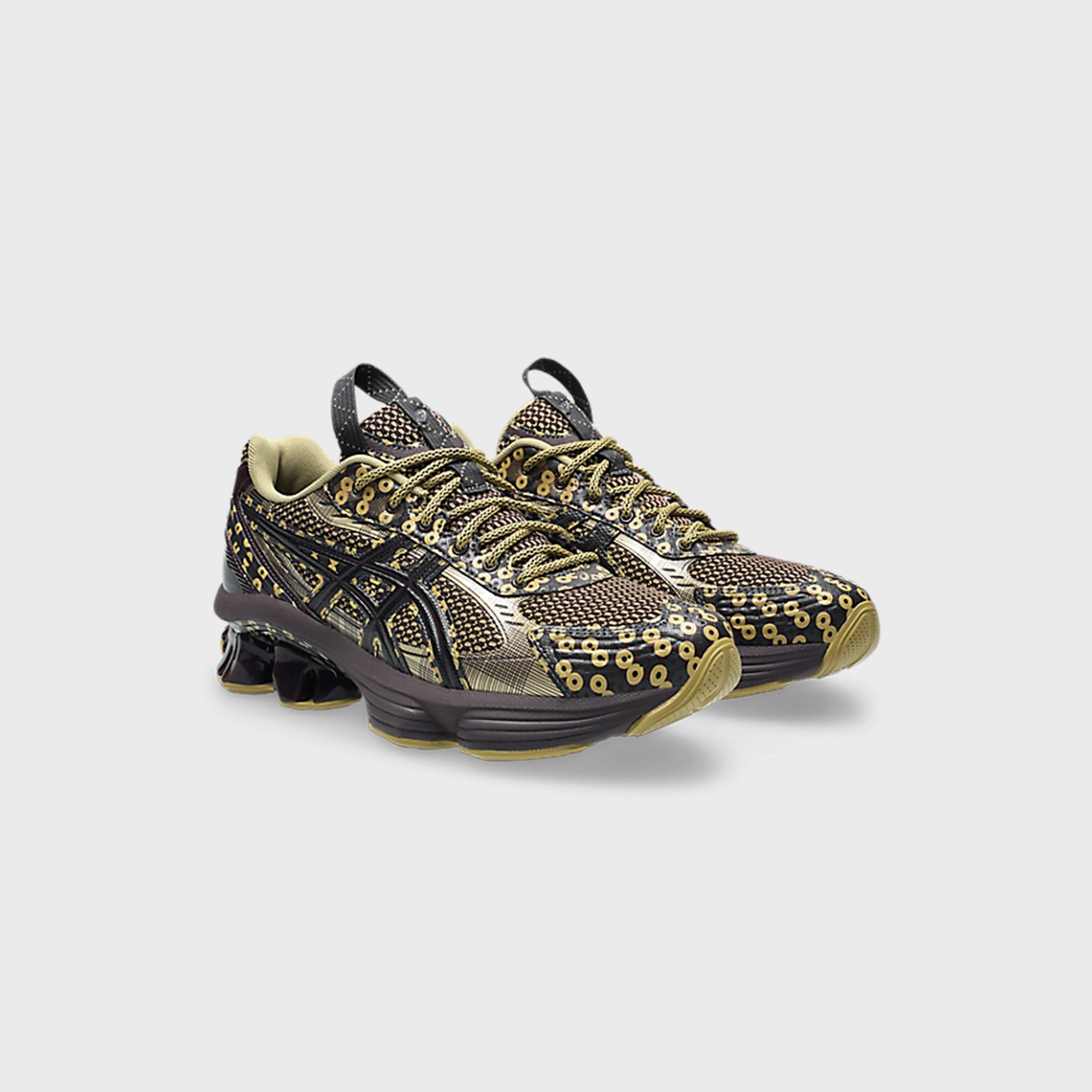 Оригінальна Us7 S Gel Kinetic Fluent Benimo Purple Asics – вид ззаду