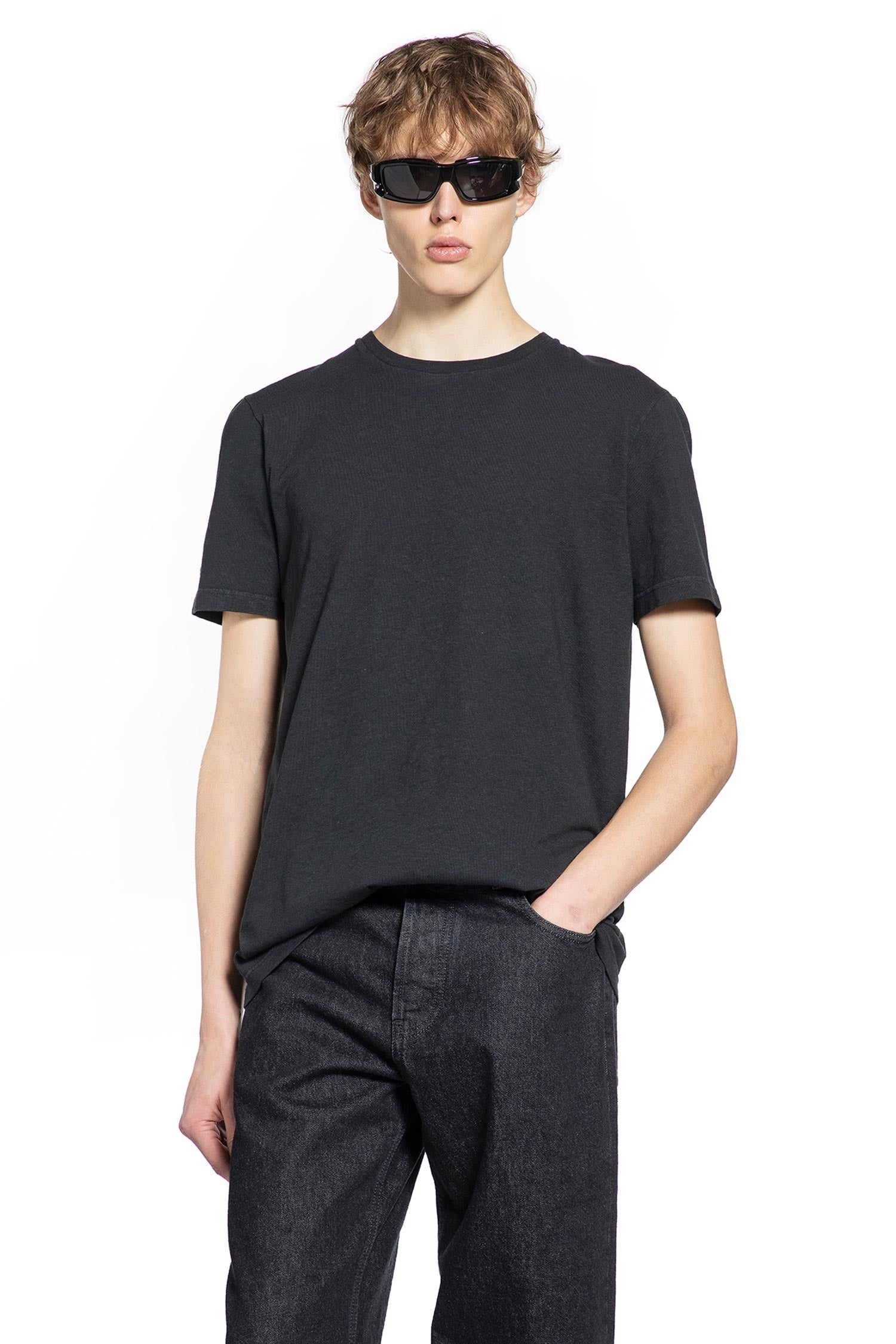Оригінальна Luke T-Shirt In Cotton The row – боковий вид